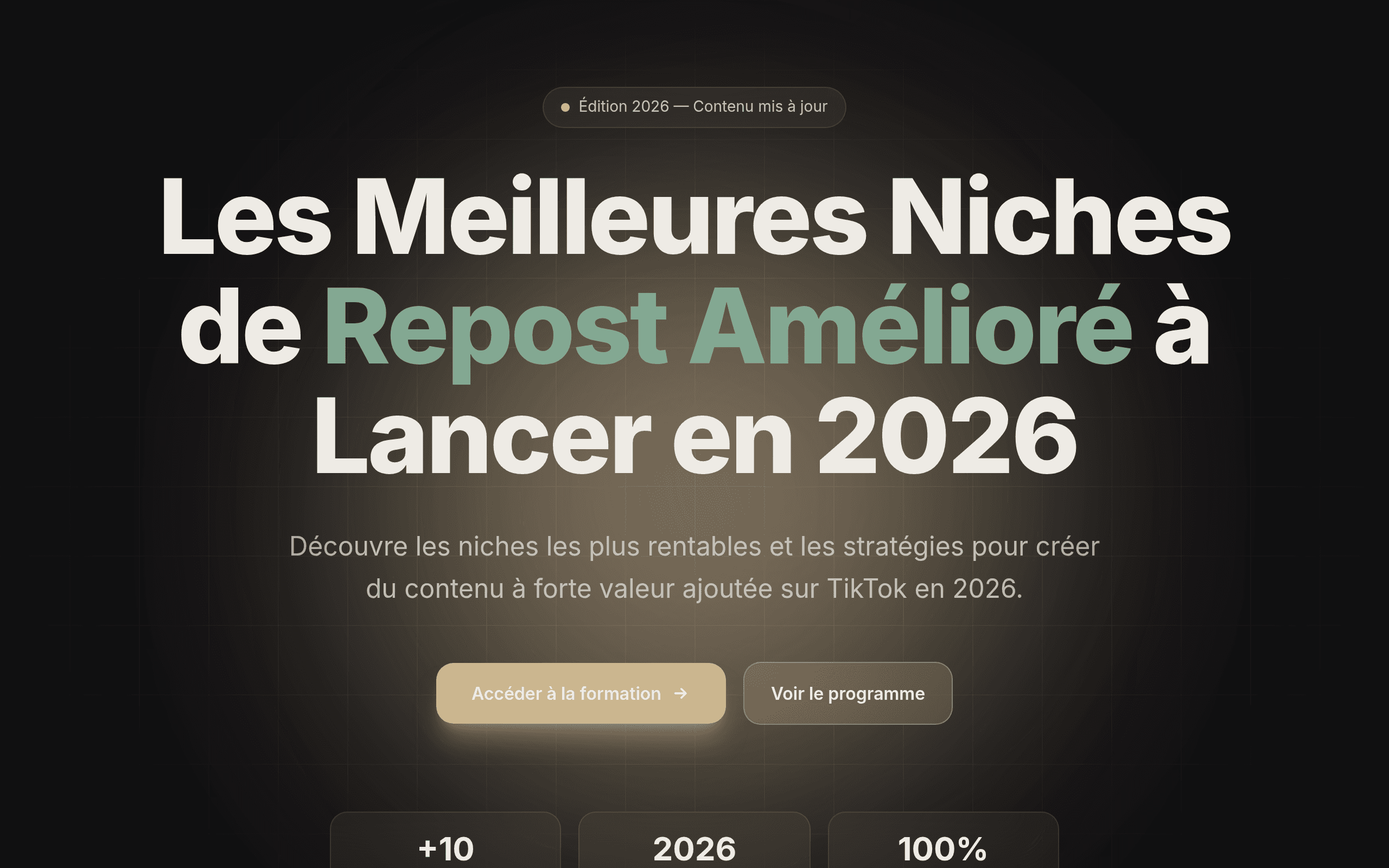 Niches 2026