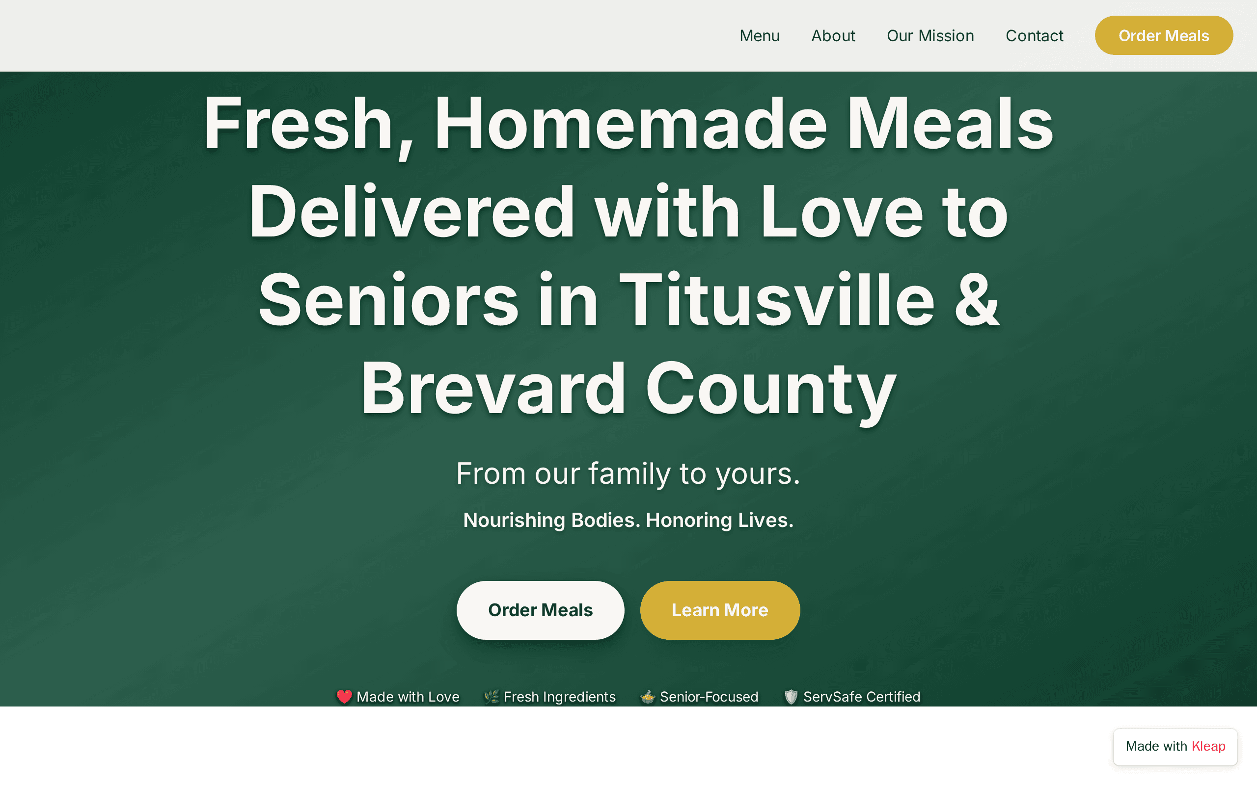 Flow Senior Meals