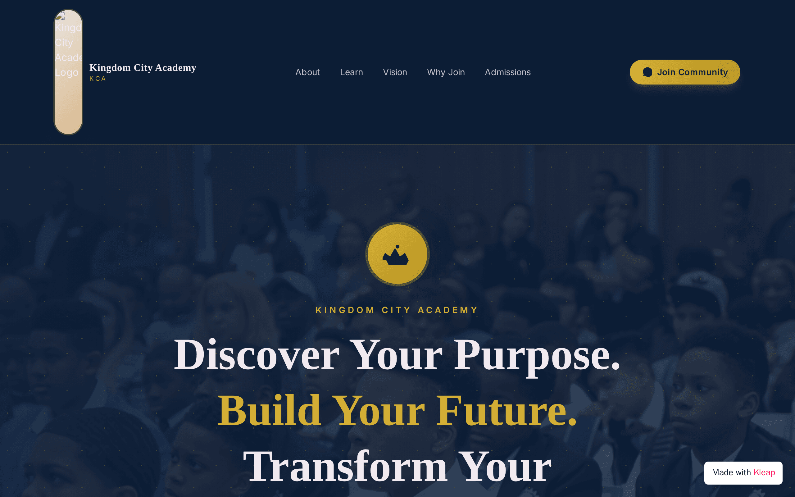 Kingdom City Academy (KCA)