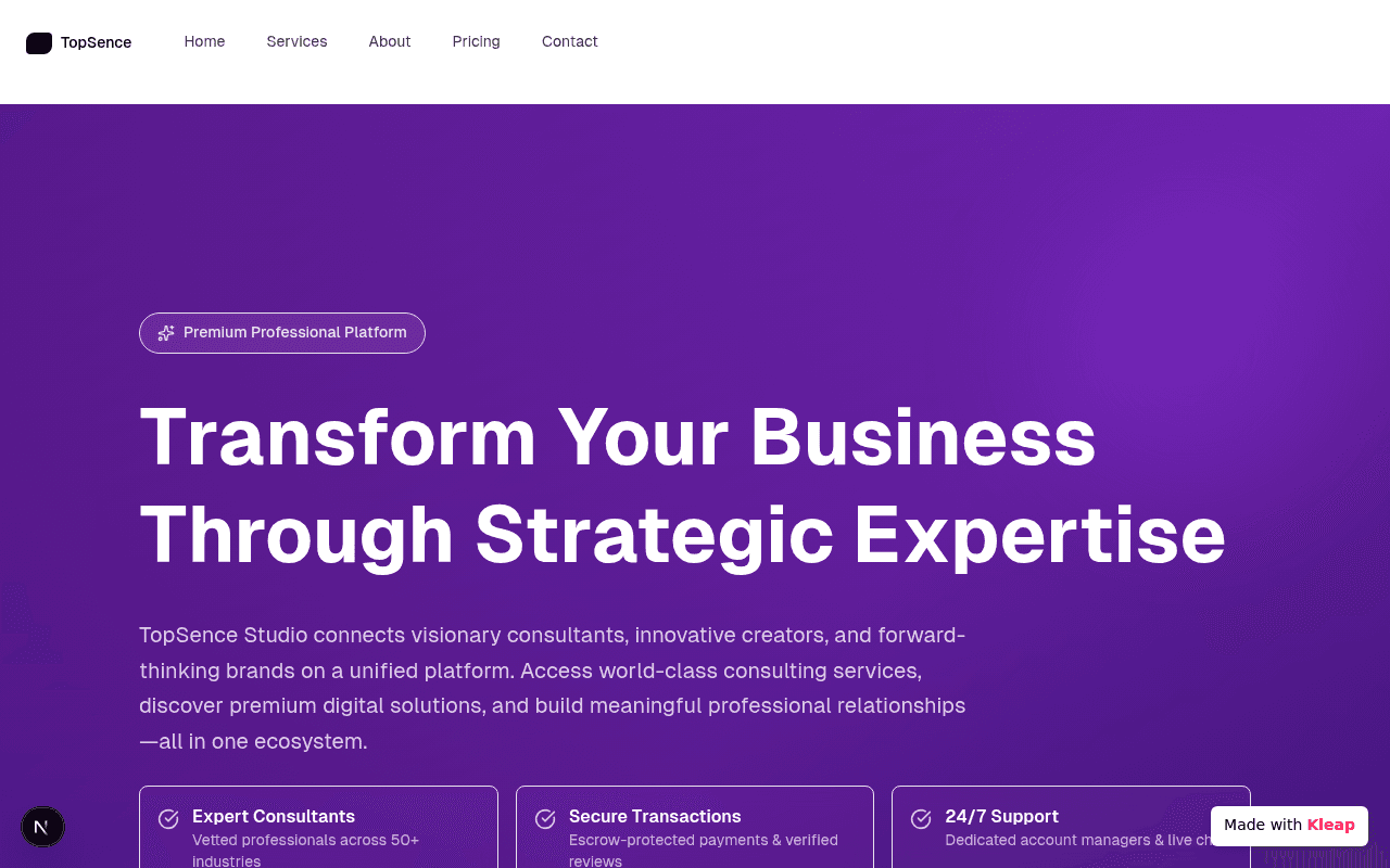A hub connecting visionary consultants, innovative creators, and forward-thinking brands.