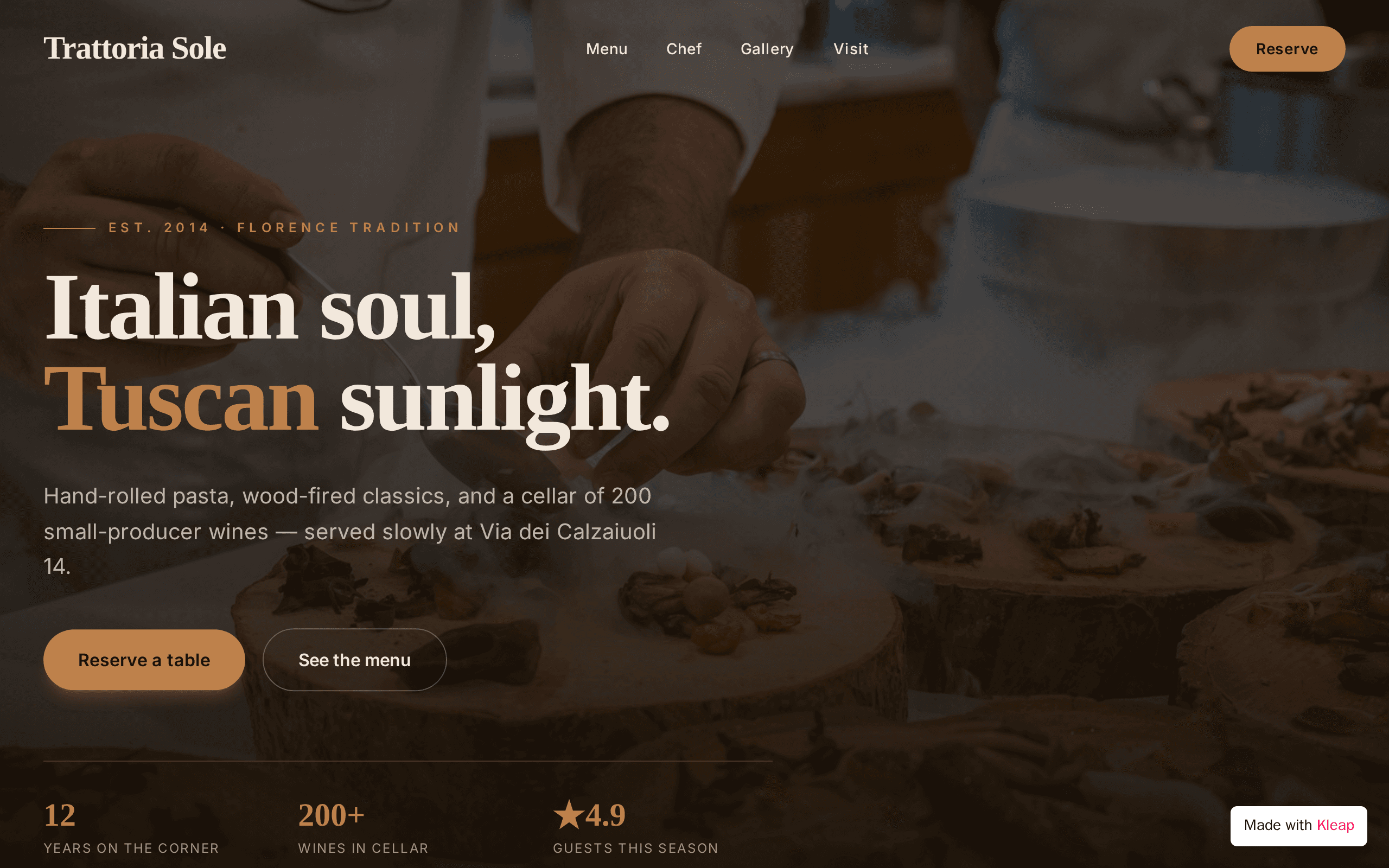 Trattoria Sole