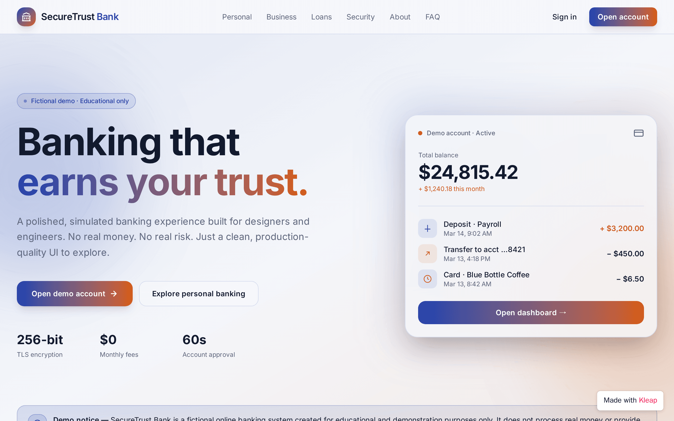SecureTrust Bank