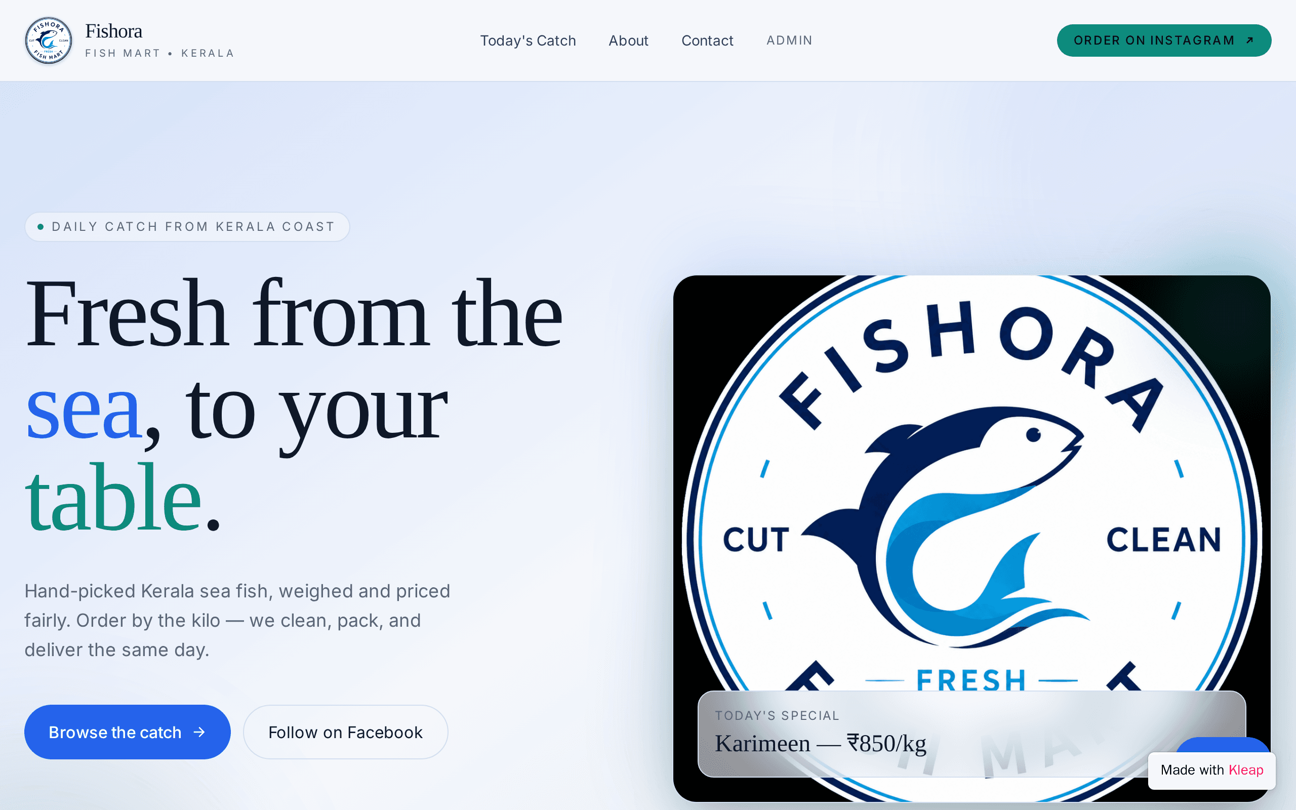 Fish Mart Kerala