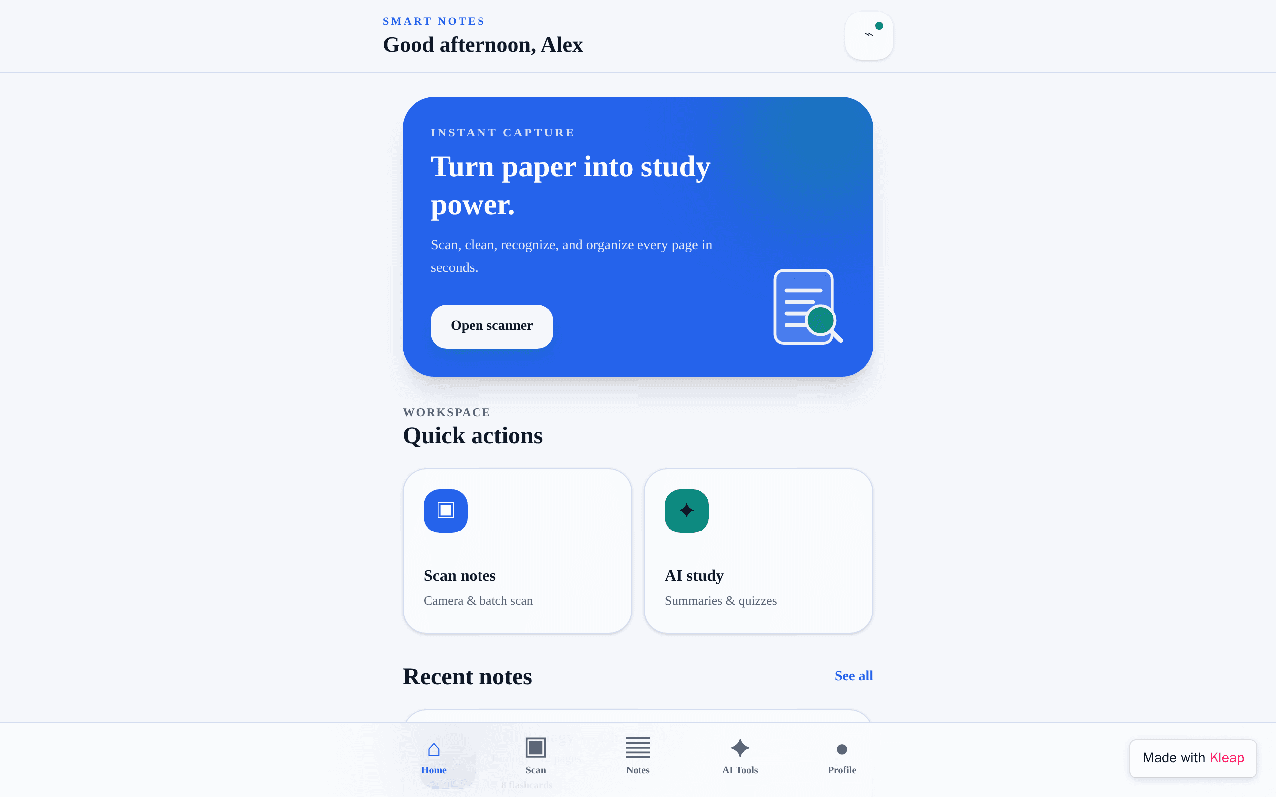 Smart Notes Scanner