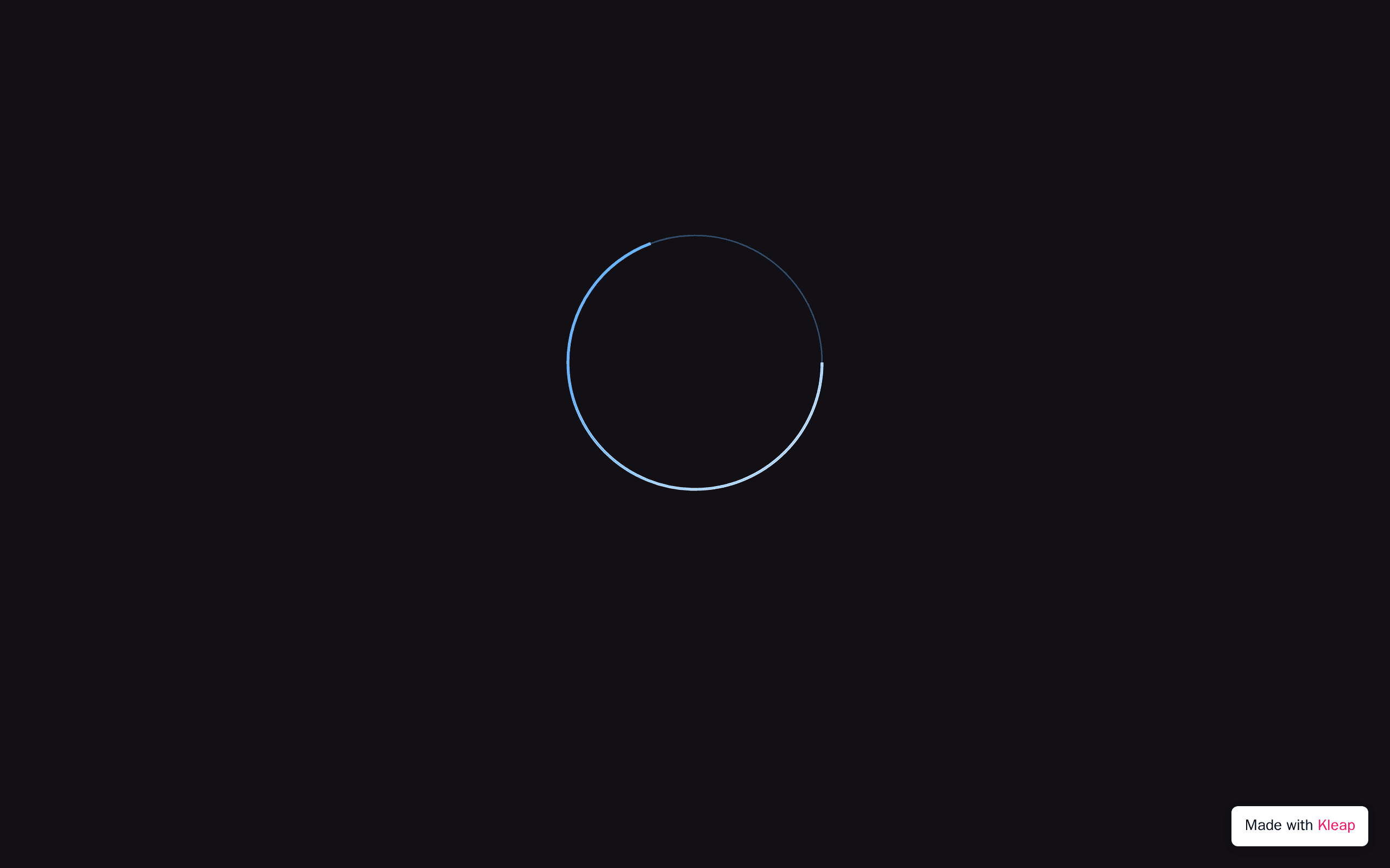 Loading screen with no content — nothing to evaluate yet.