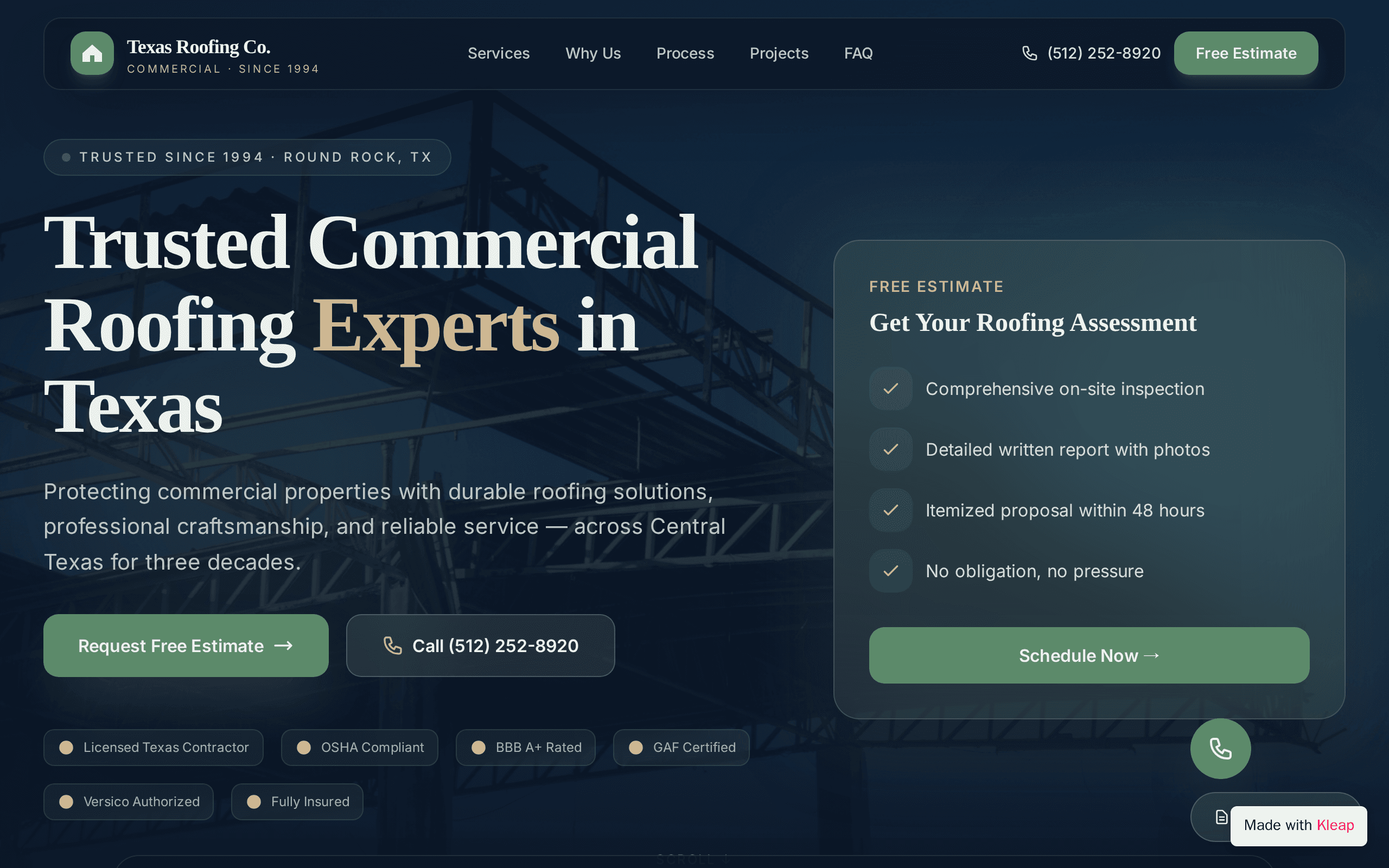 Texas Roofing Co., Inc