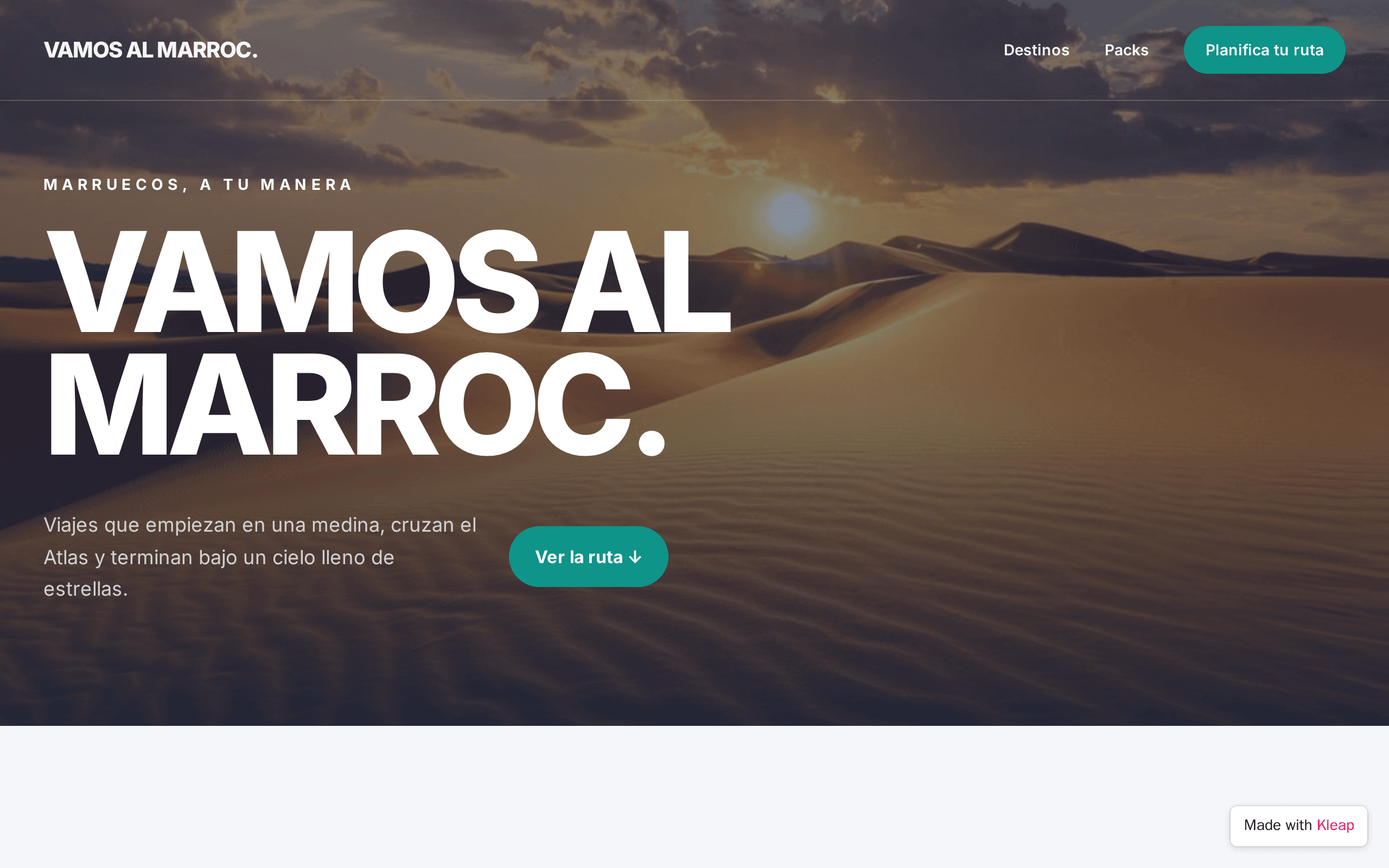 Vamos Al Marroc