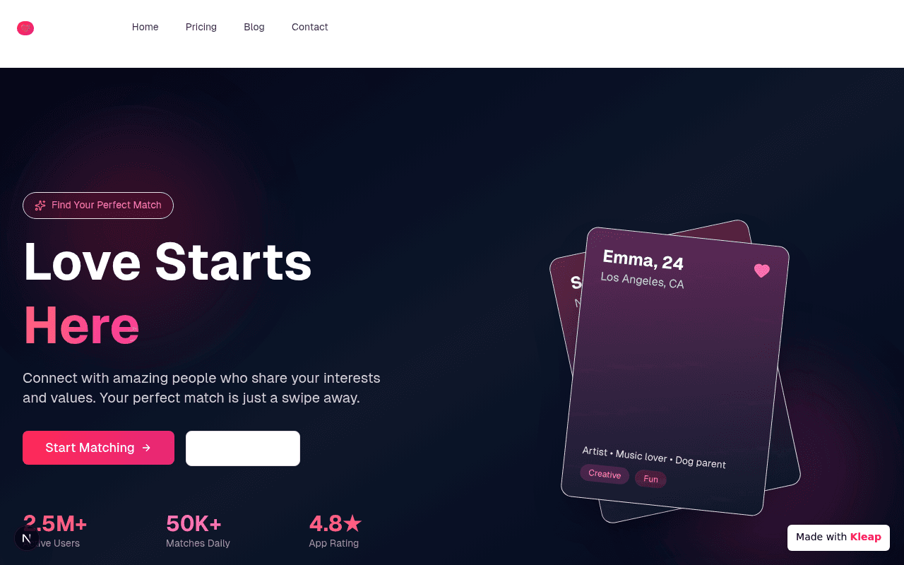 Ignite connections with a vibrant dating app, where perfect matches are just a swipe away.