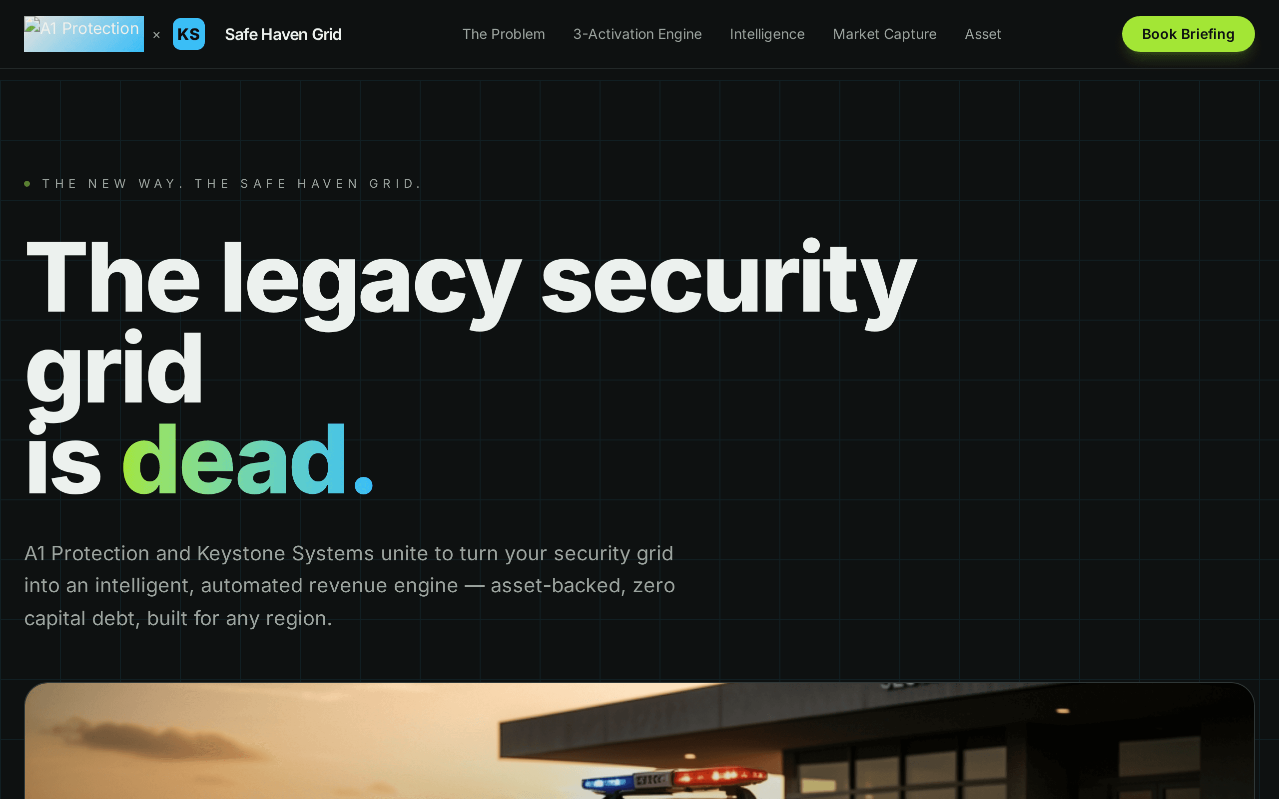 Legacy security grids are dead. The Safe Haven Grid turns protection into revenue.