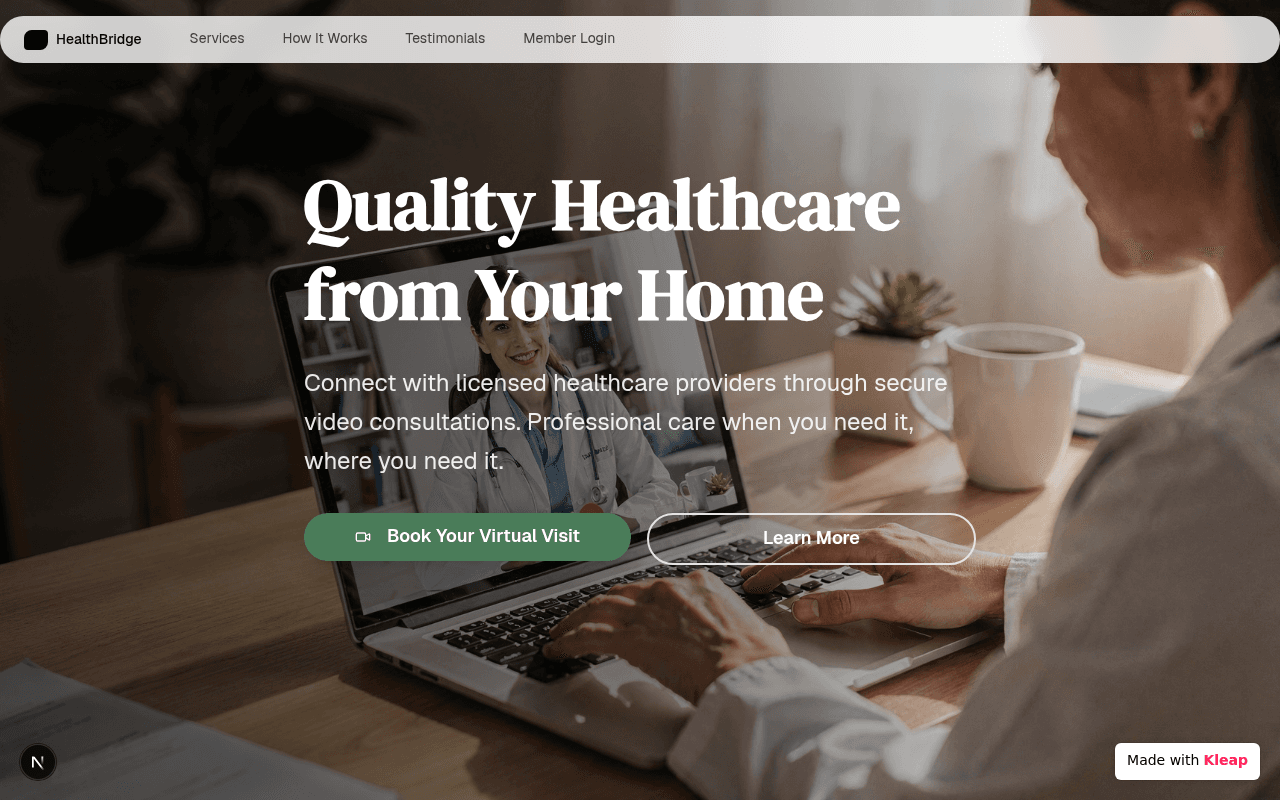 Connect with licensed healthcare providers for professional care from the comfort of home.