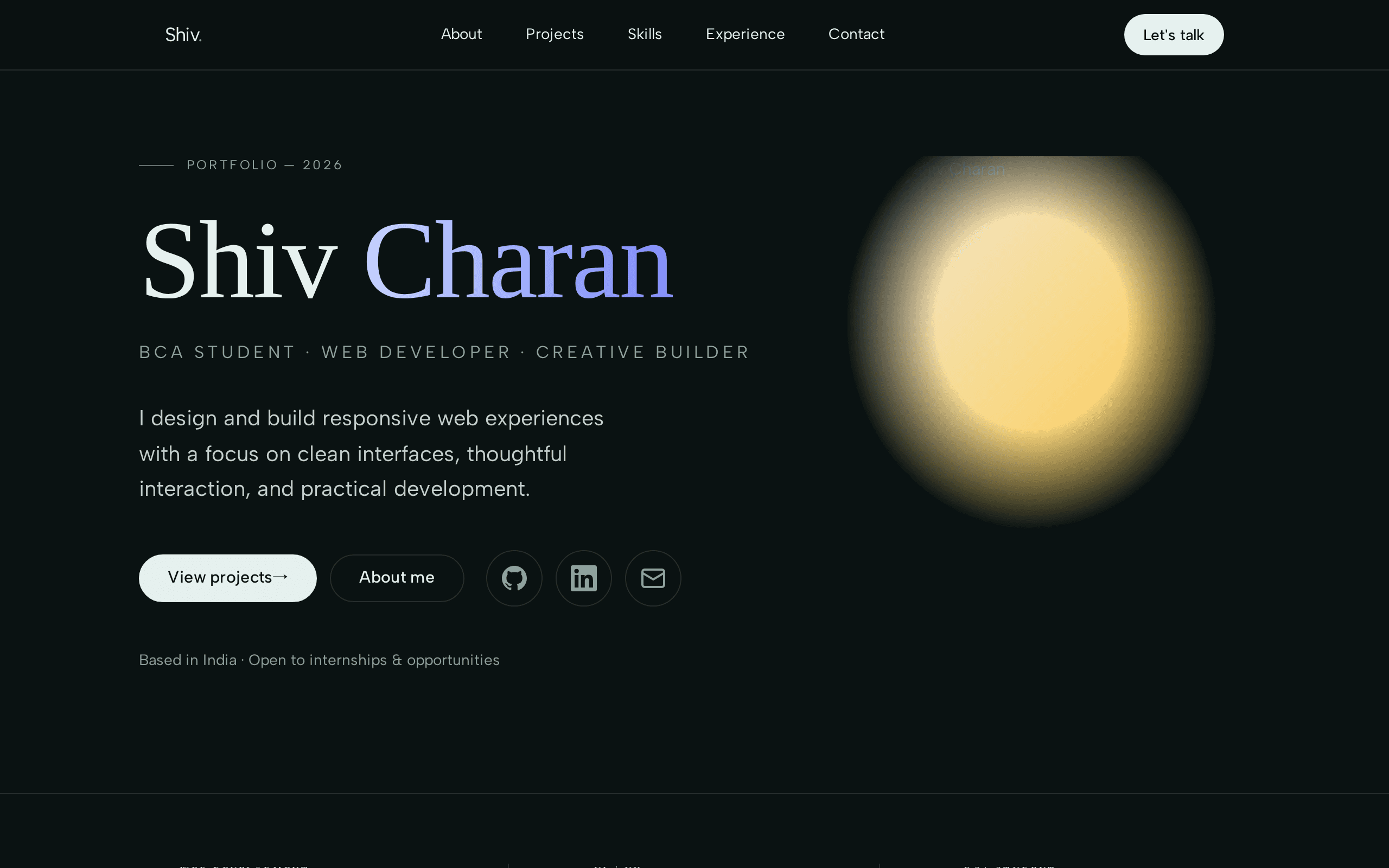 Screenshot of Shiv