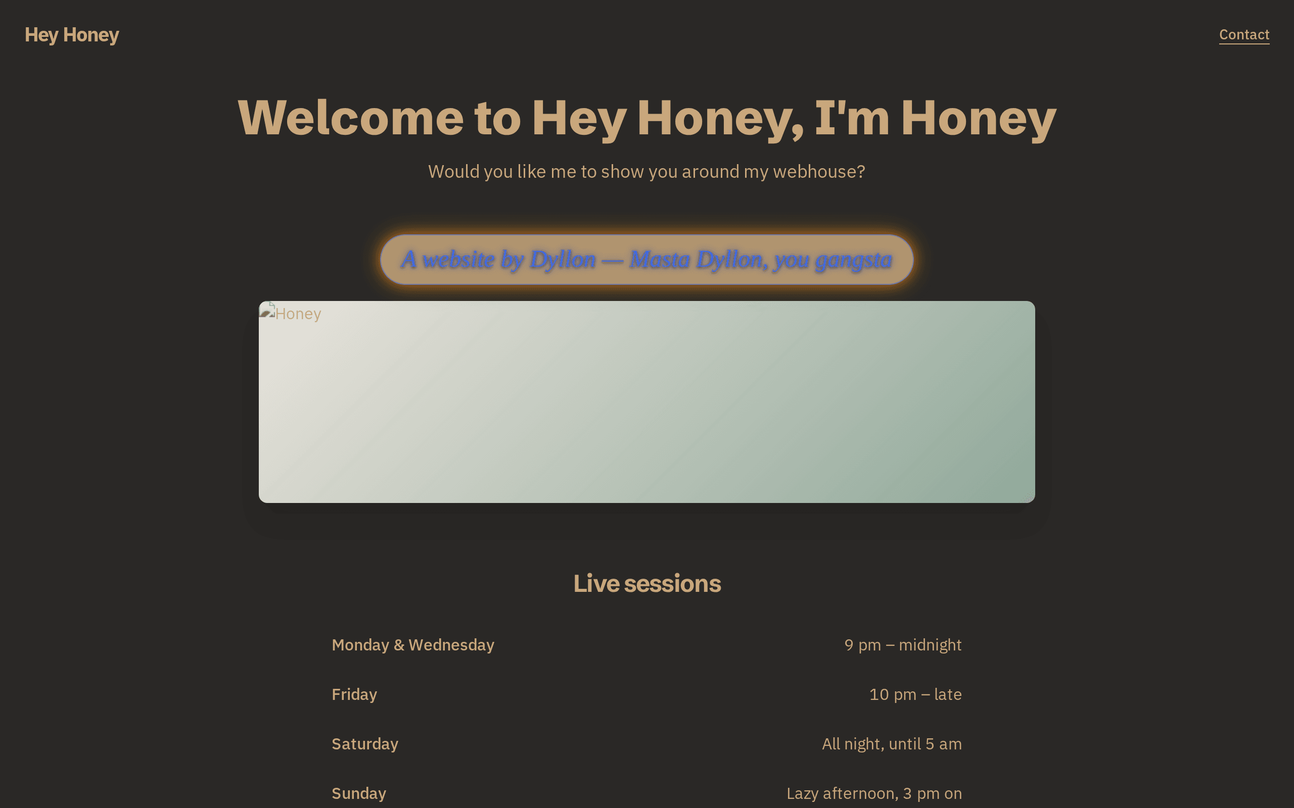 Screenshot of Hey Honey (Remix)
