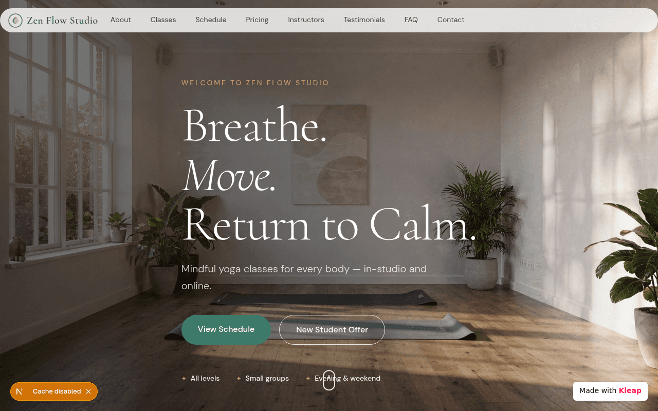 Zen Flow Studio 2