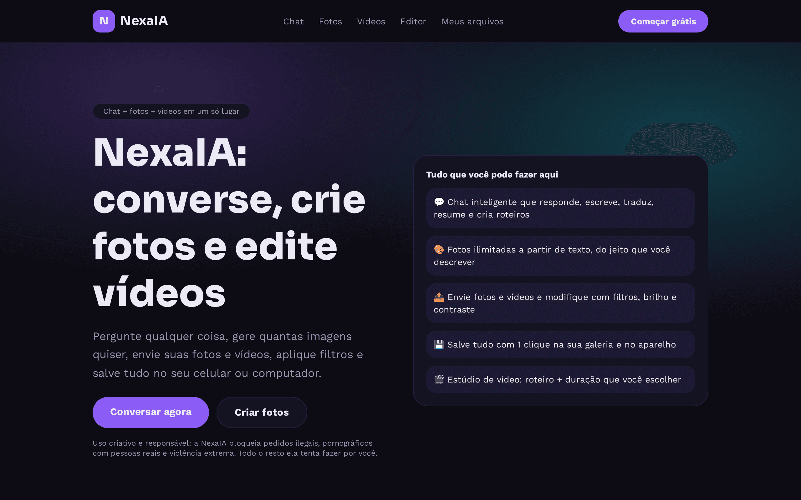 Screenshot of Nexus