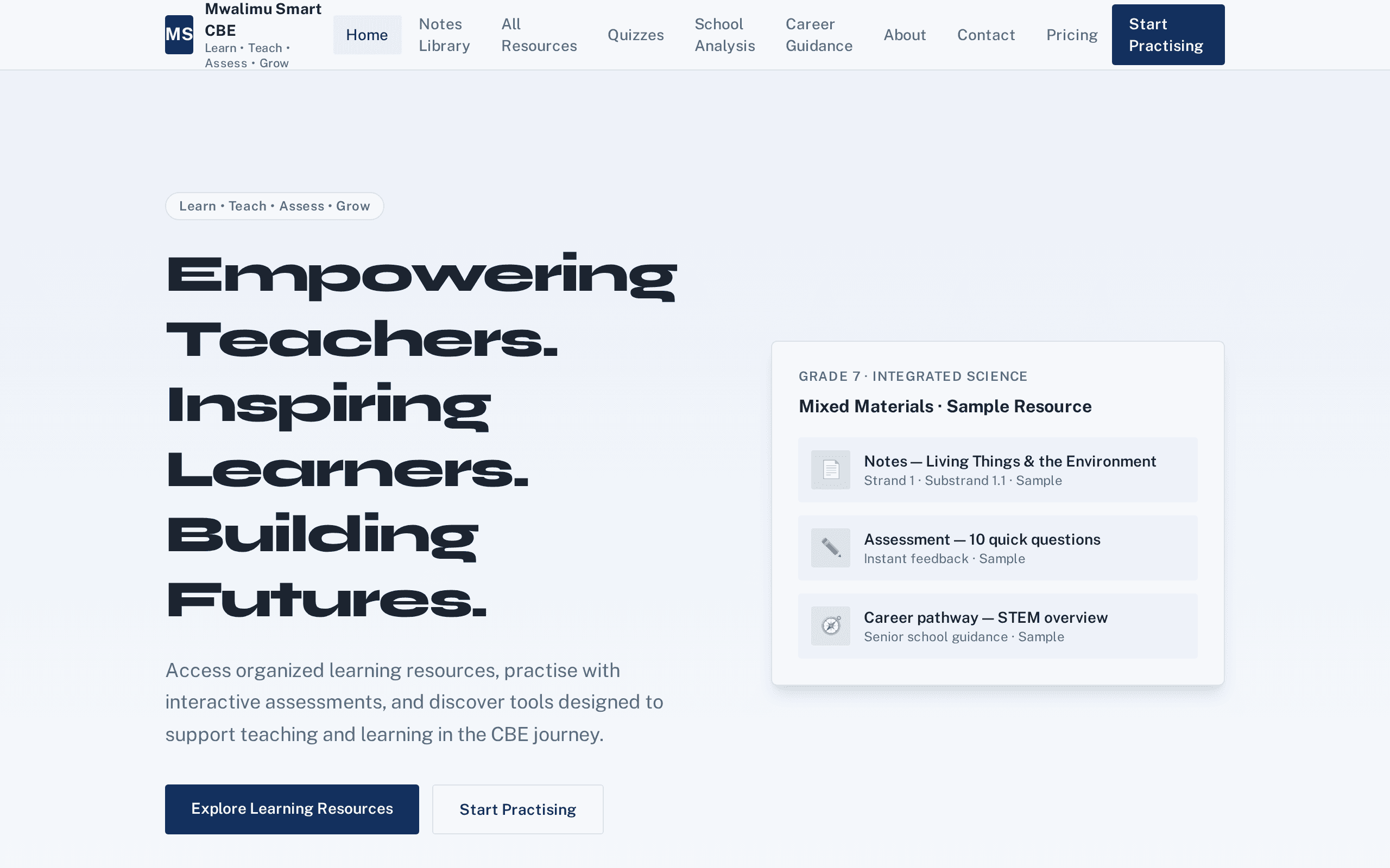 Screenshot of Edulift
