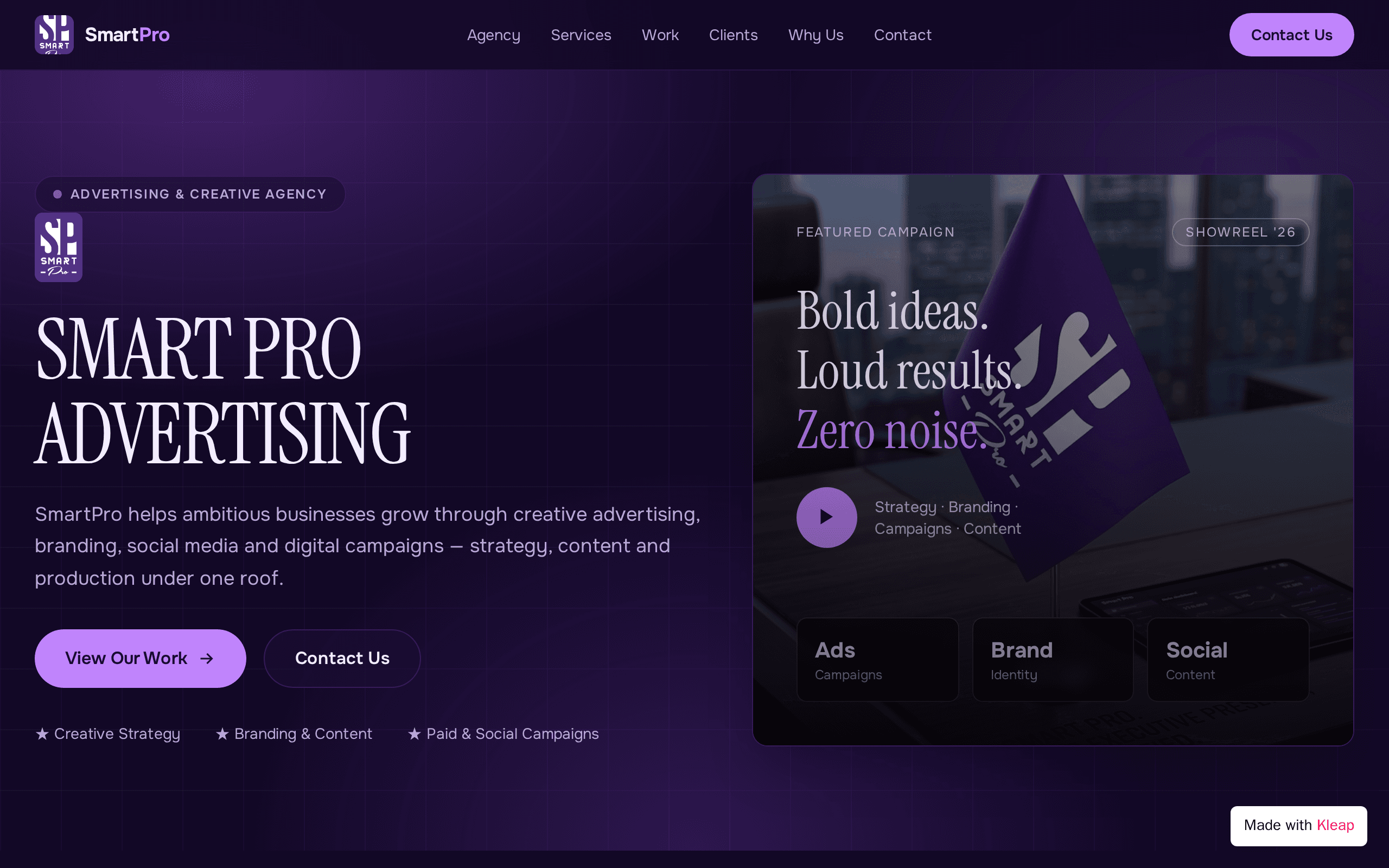 Screenshot of Smart Pro