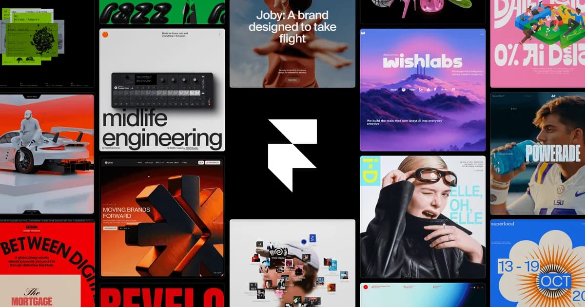 Screenshot of the Framer interface