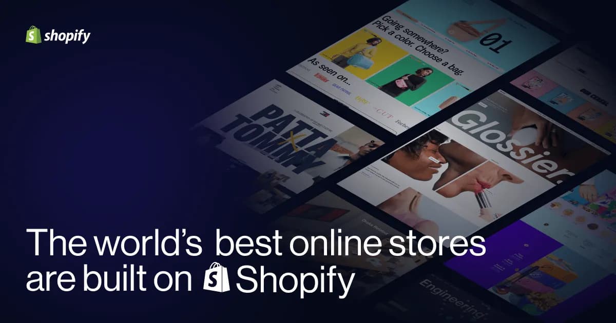 Screenshot of the Shopify interface