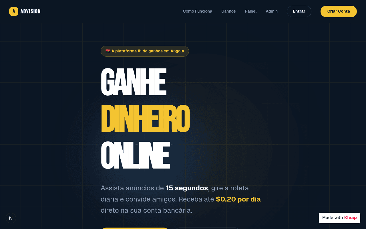 Earn money online with a straightforward ad-watching platform.