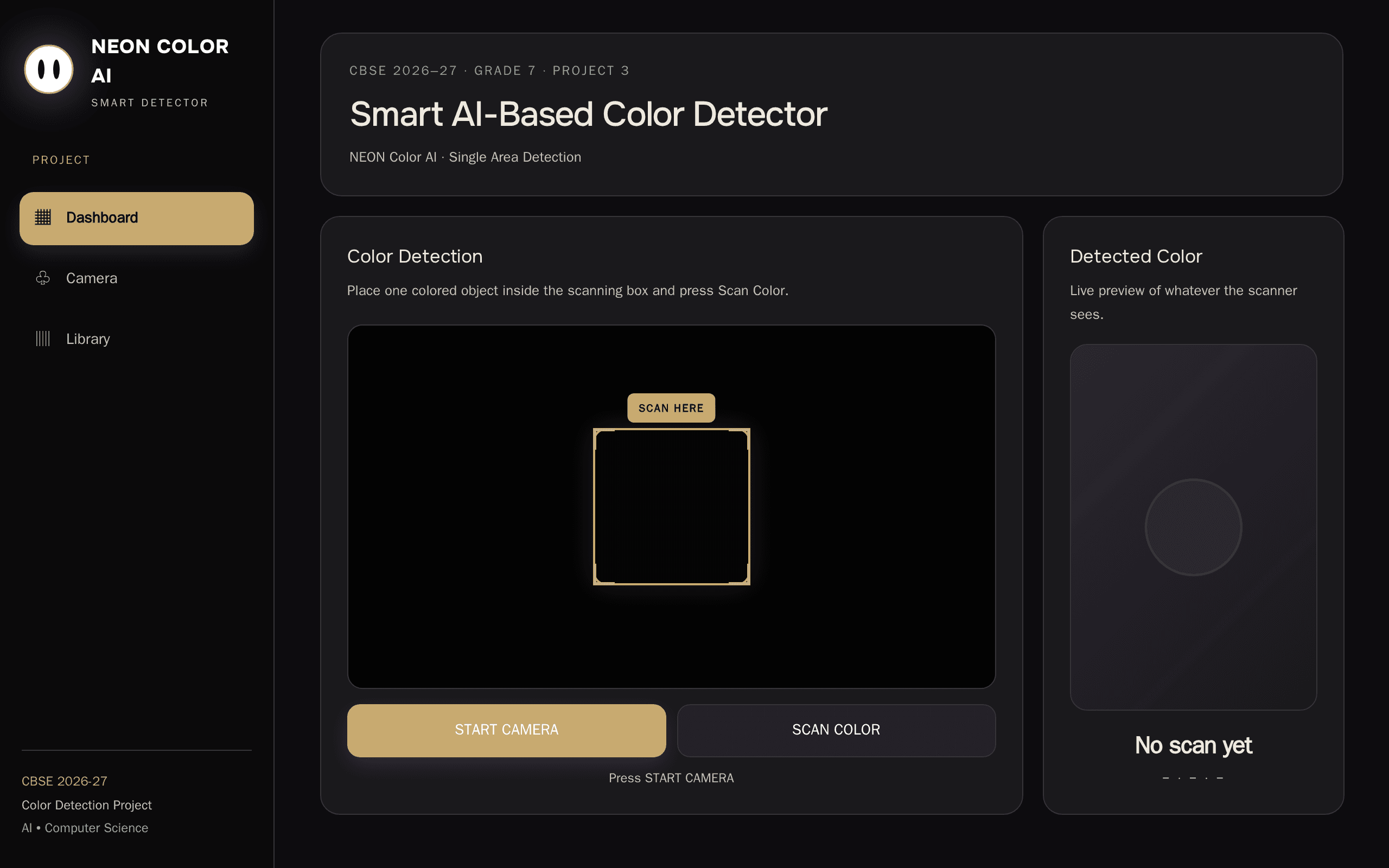 Screenshot of MascotLearn