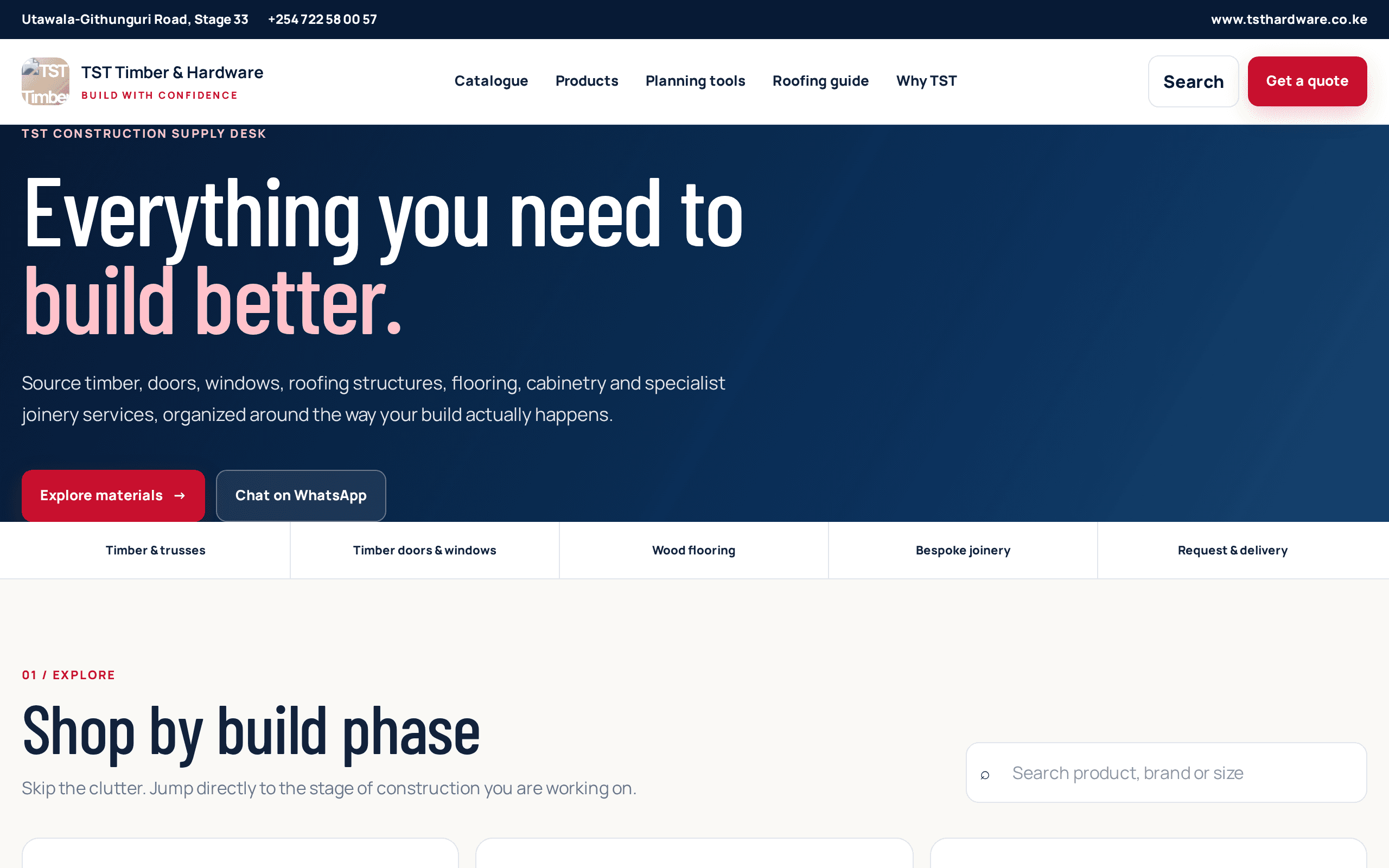 Screenshot of TST Timber