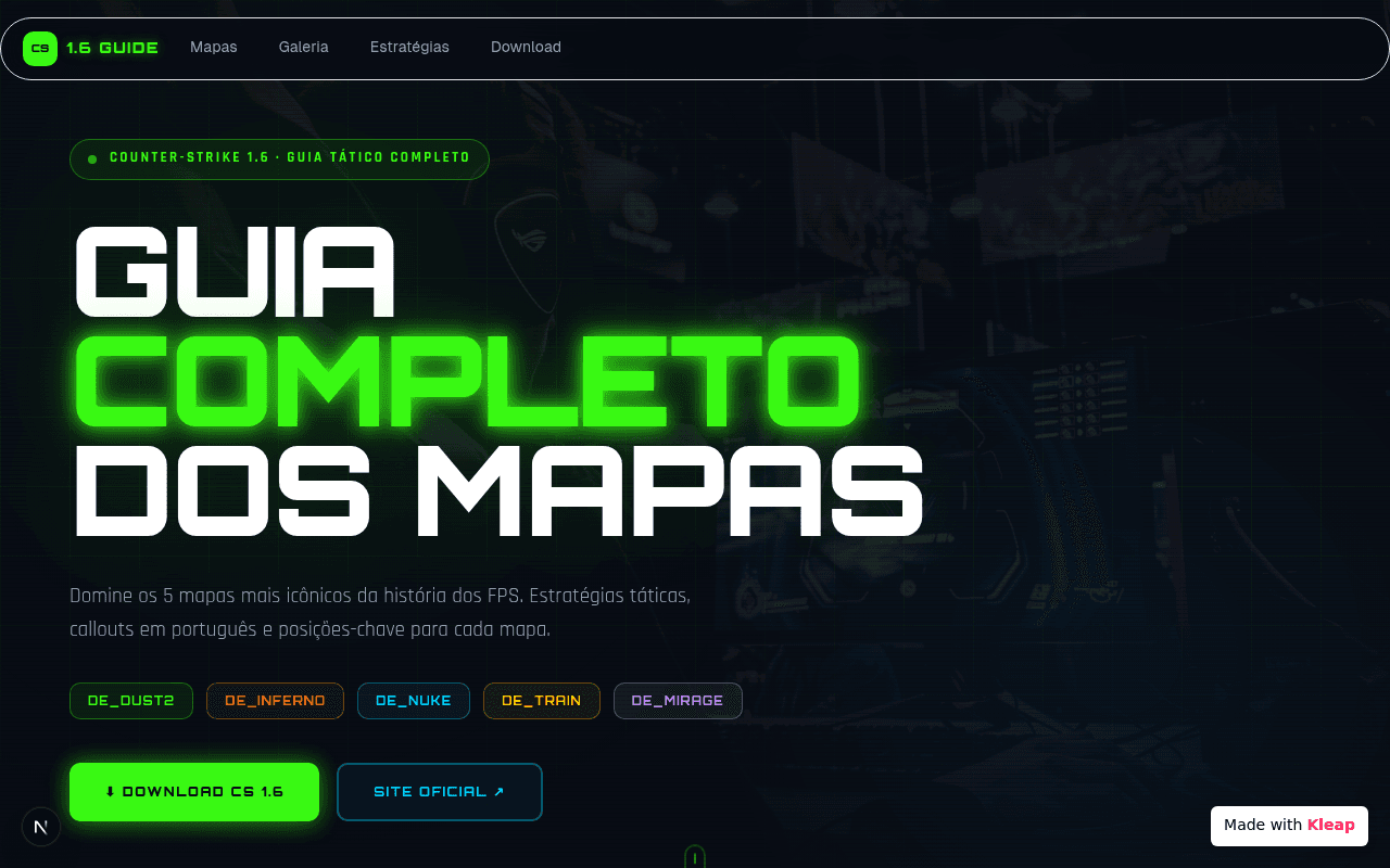Dominate the iconic maps of Counter-Strike 1.6 with this comprehensive tactical guide.