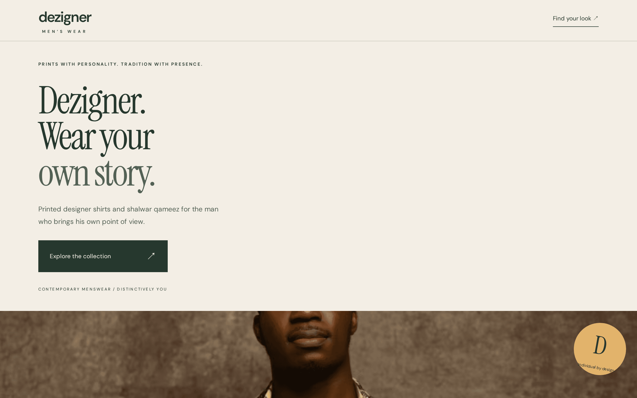 Premium Website for Dezigner