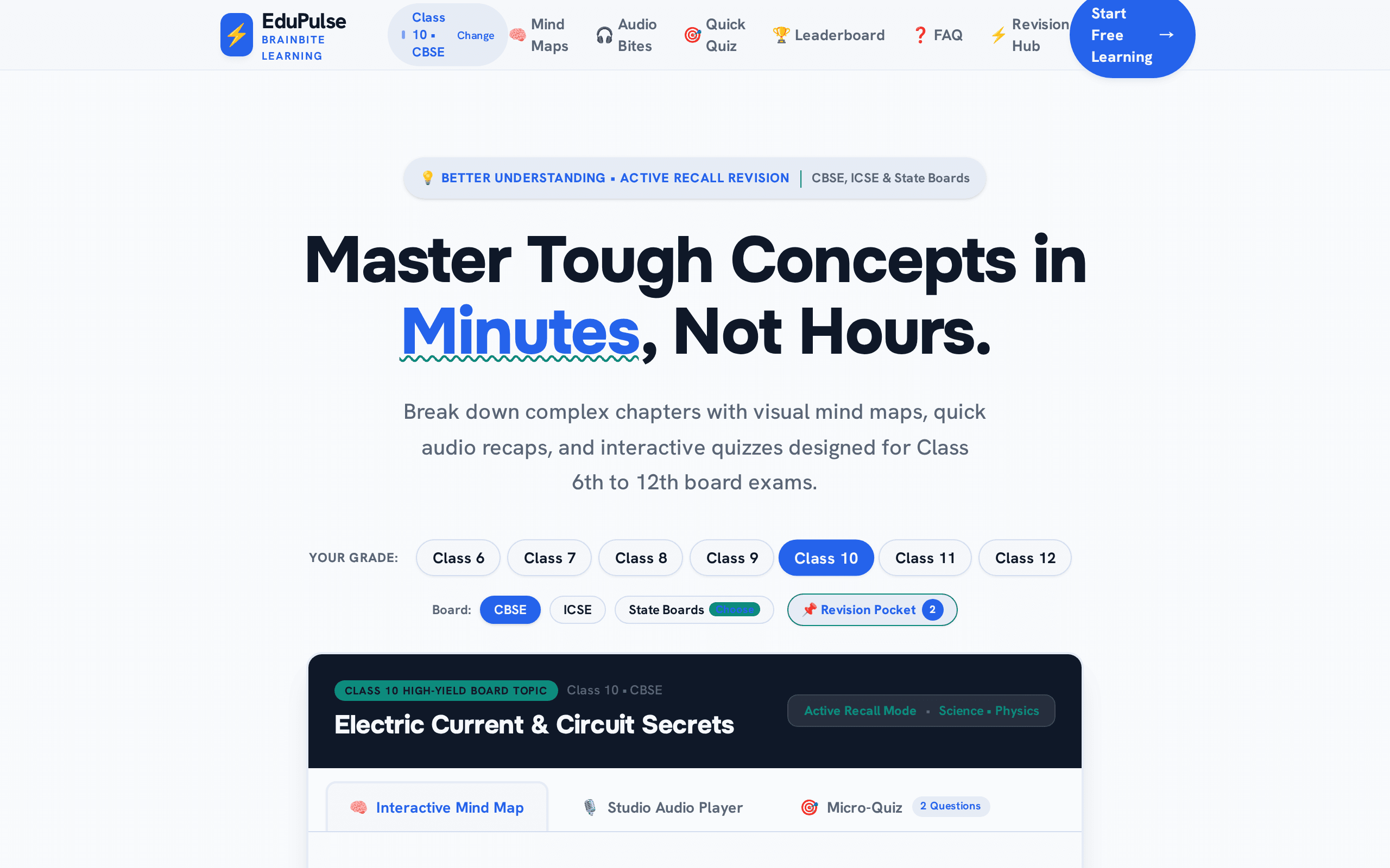 Screenshot of BrainBright
