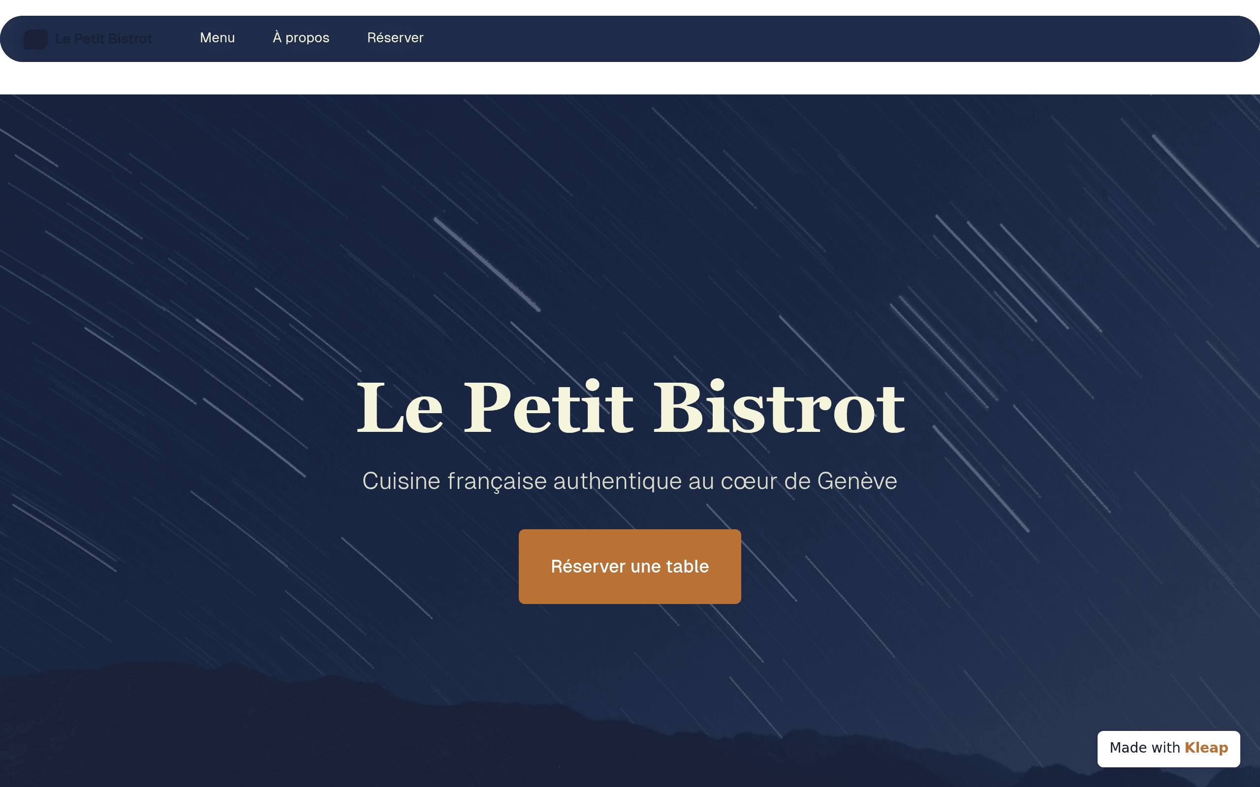 Le Petit Bistrot