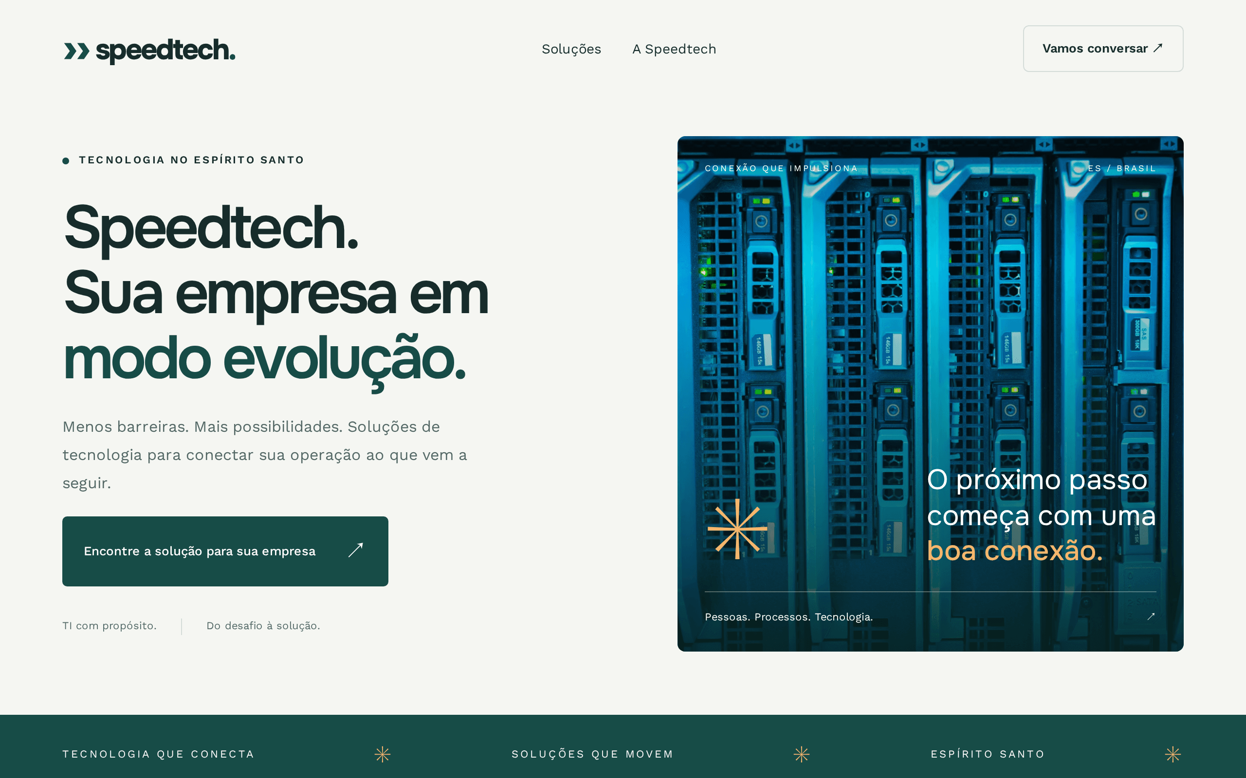 Screenshot of Speedtech