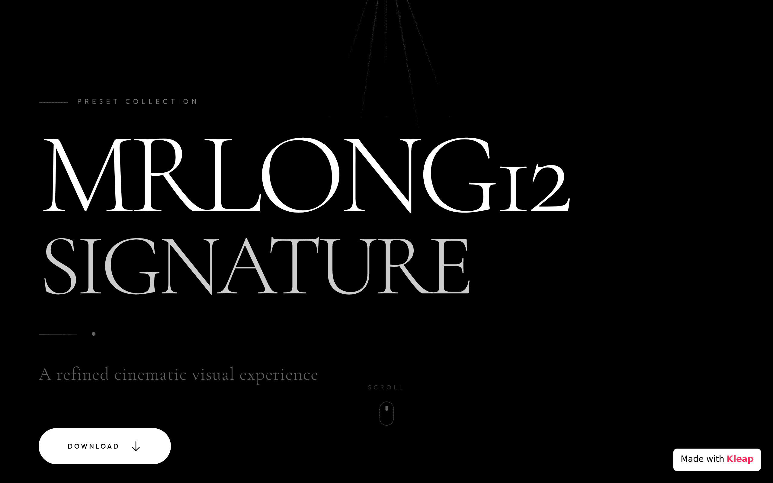 MRLONG12 SIGNATURE