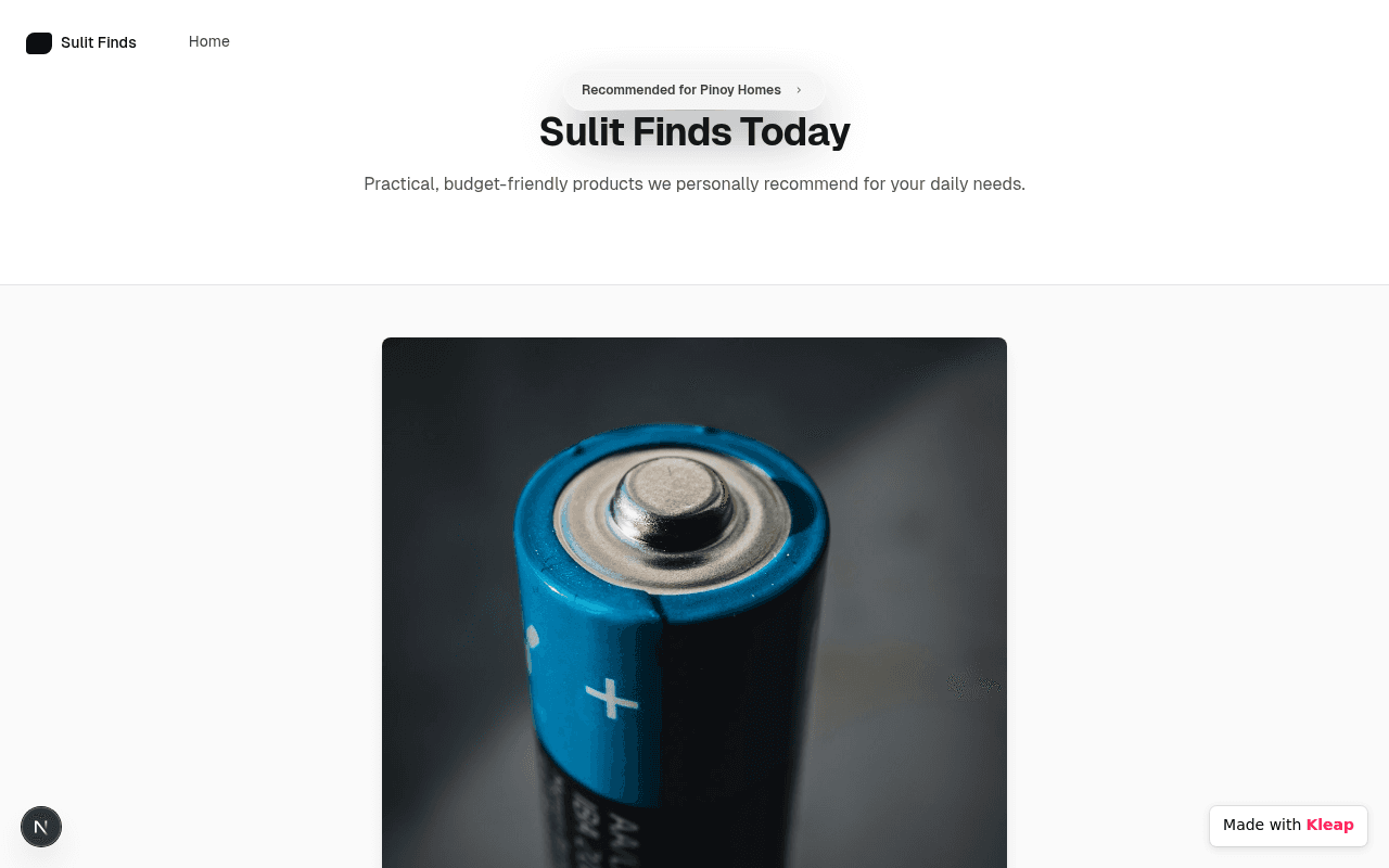Discover practical, budget-friendly products for everyday needs with curated recommendations.