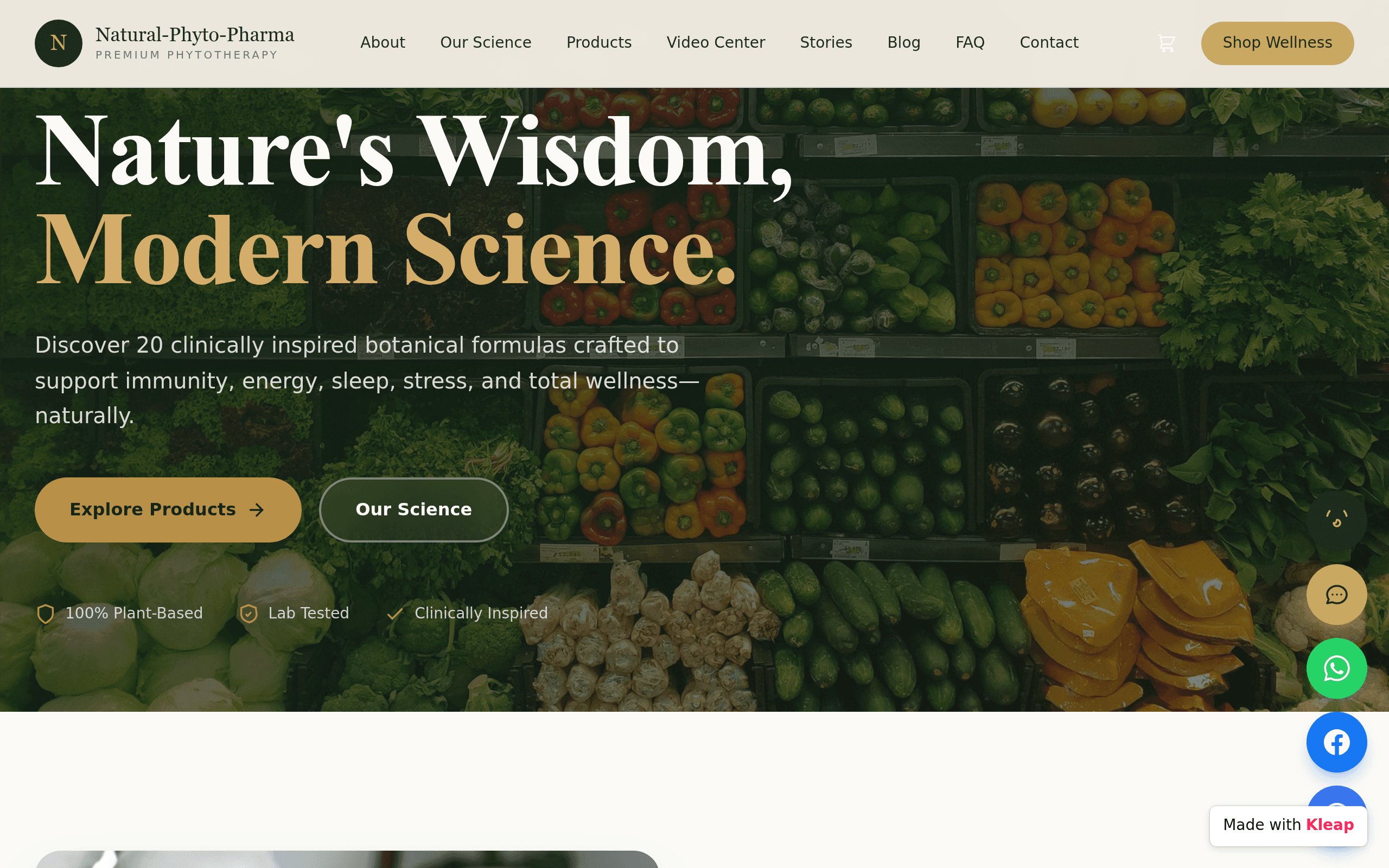 Screenshot of Natural-Phyto-Pharma (Remix)