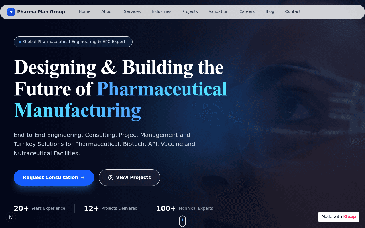 Global pharmaceutical engineering and EPC consulting firm.