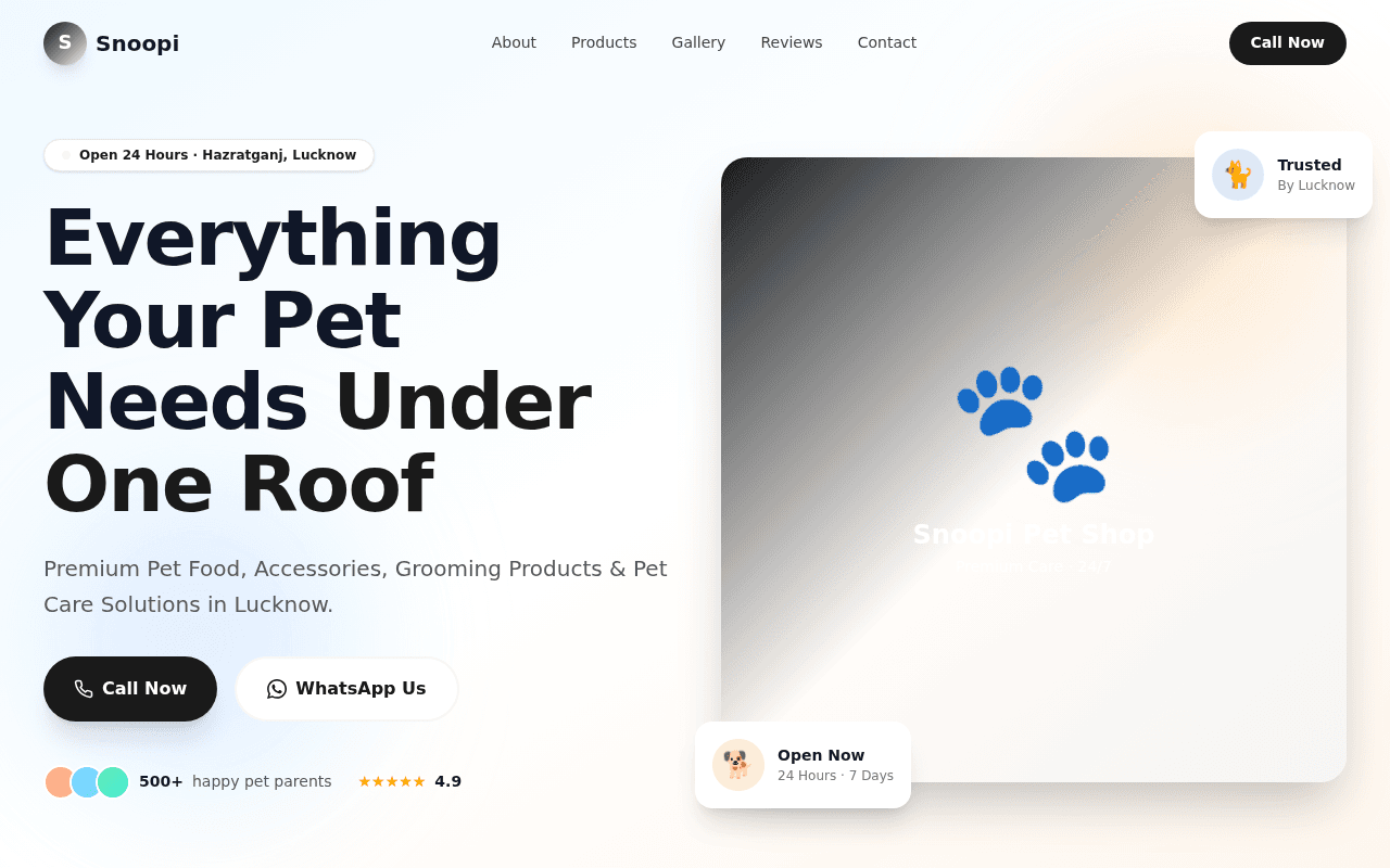 Snoopi Pet Shop