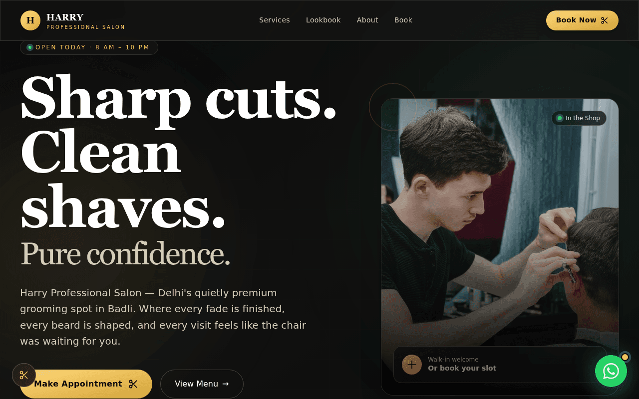 Master Web App Design Prompt