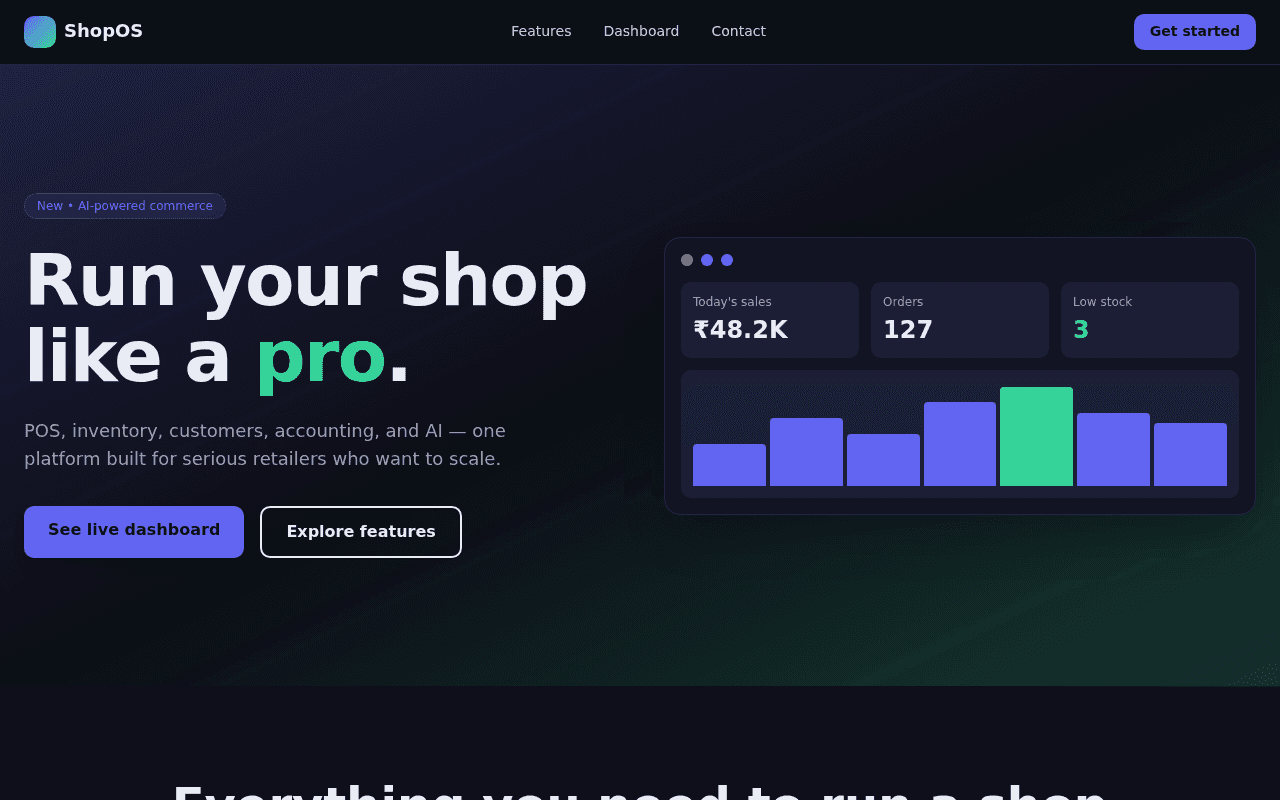 Core Store Features Product