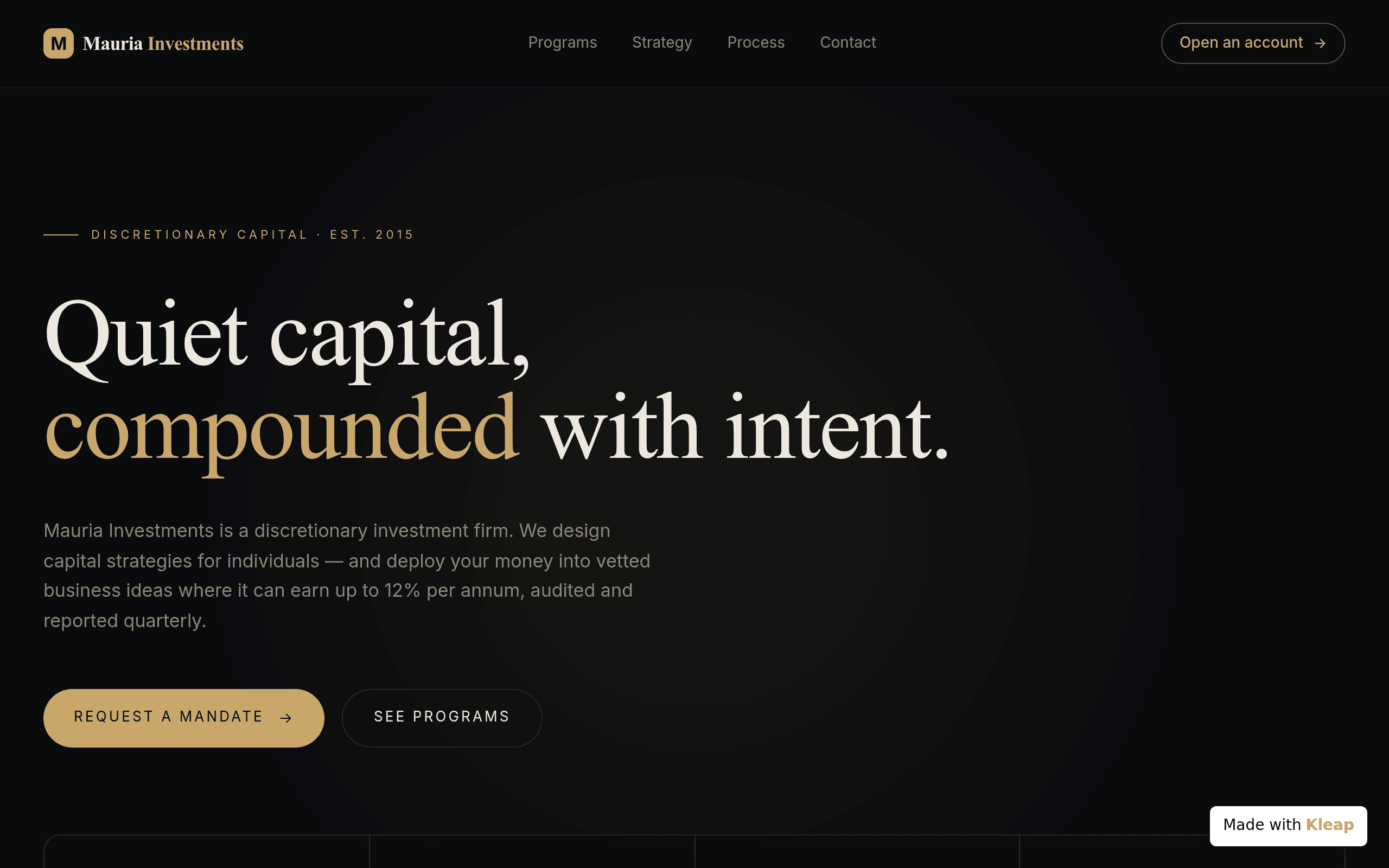 mauria investments