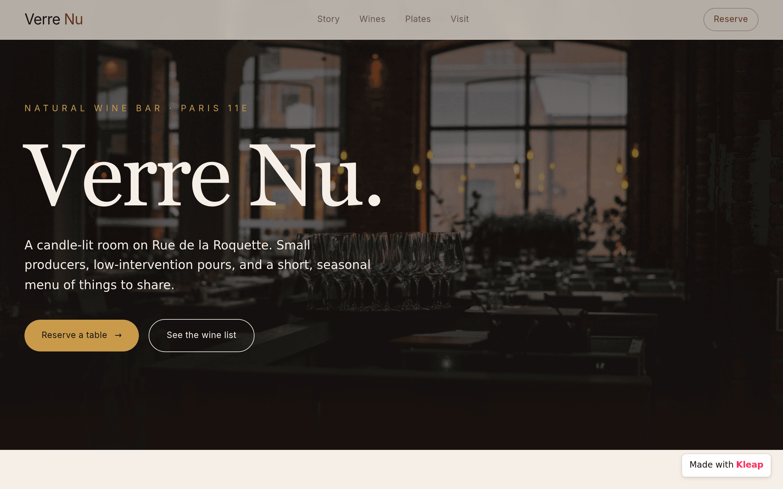Verre Nu