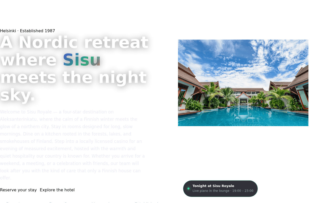 Sisu Royale Otel Casino