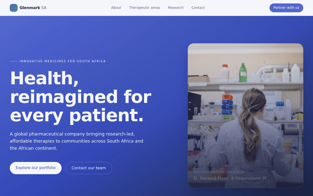 Glenmark Pharmaceuticals South Africa