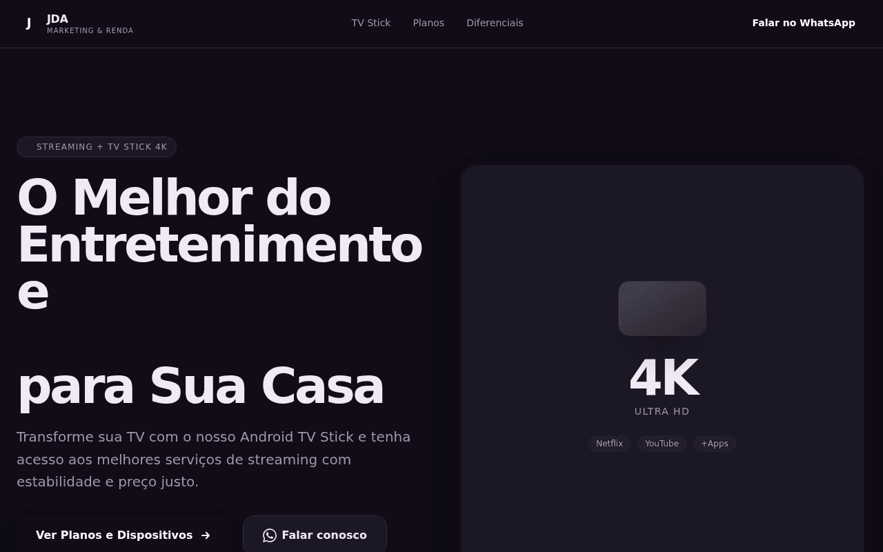 JDA Marketing e Renda