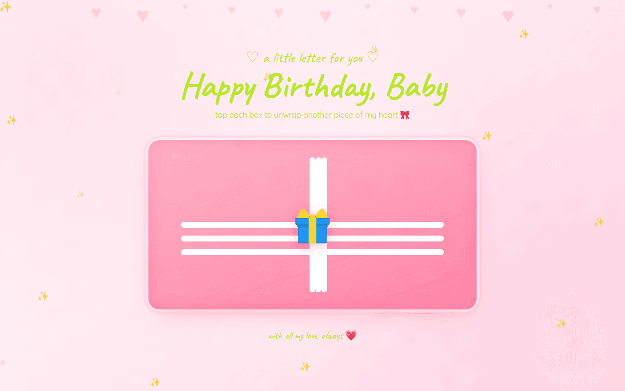 Happiest Birthday, Baby!