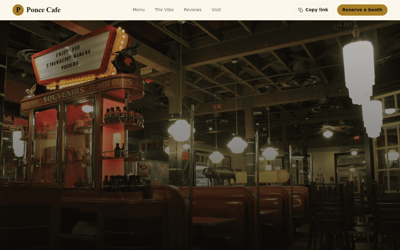 Ponce Cafe