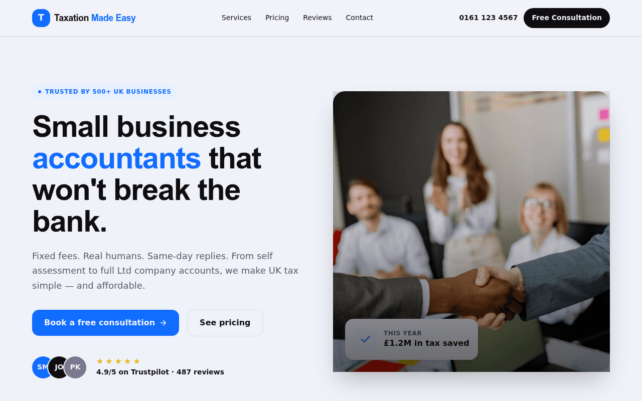 Taxation Made Easy | Small Business Accountant UK