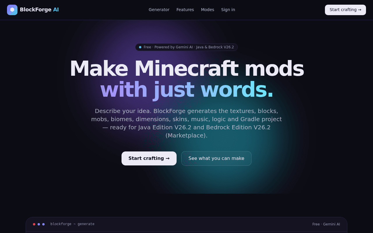 Minecraft Mod Maker