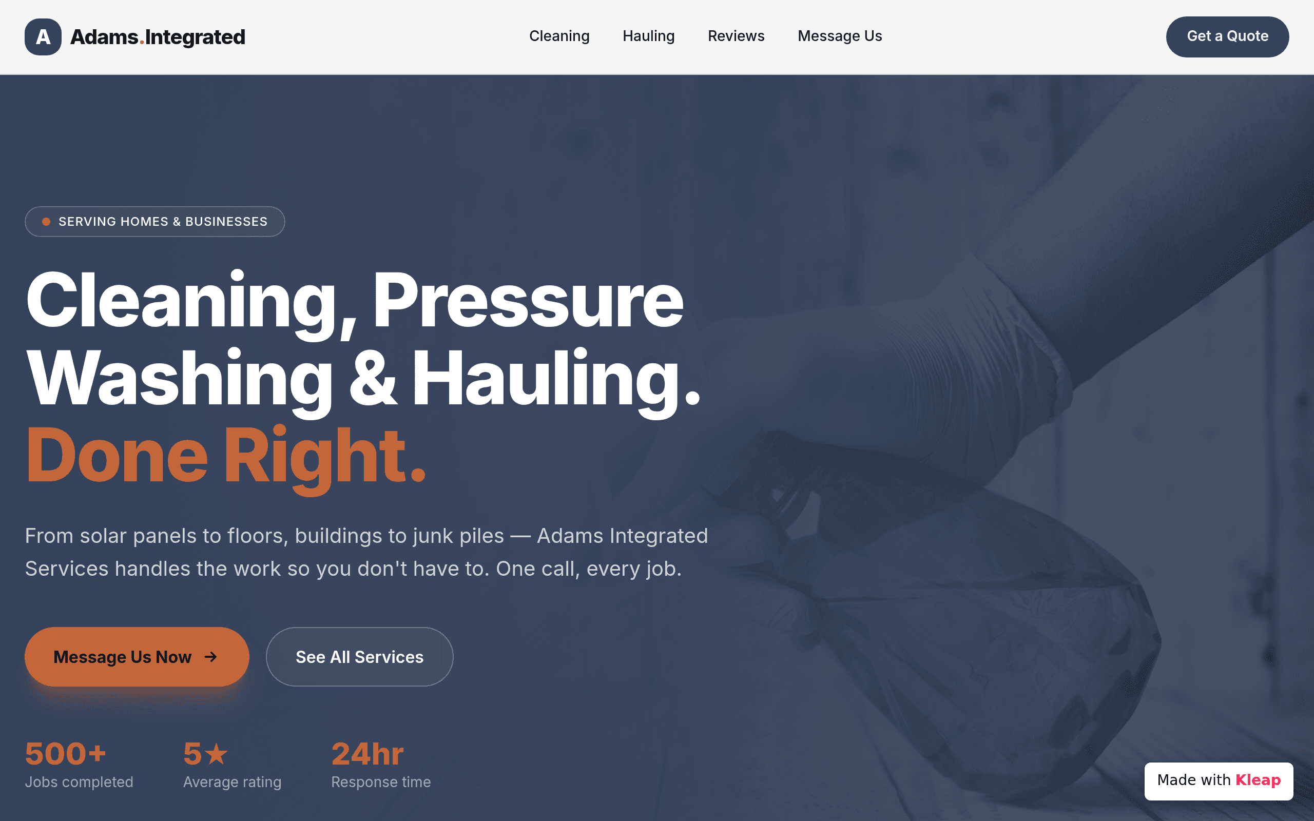 Adams Integrated Services