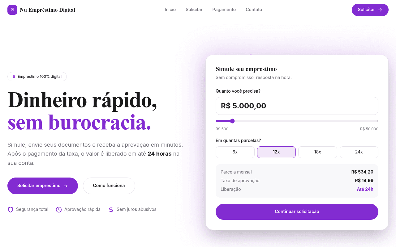 Nu Empréstimo Digital