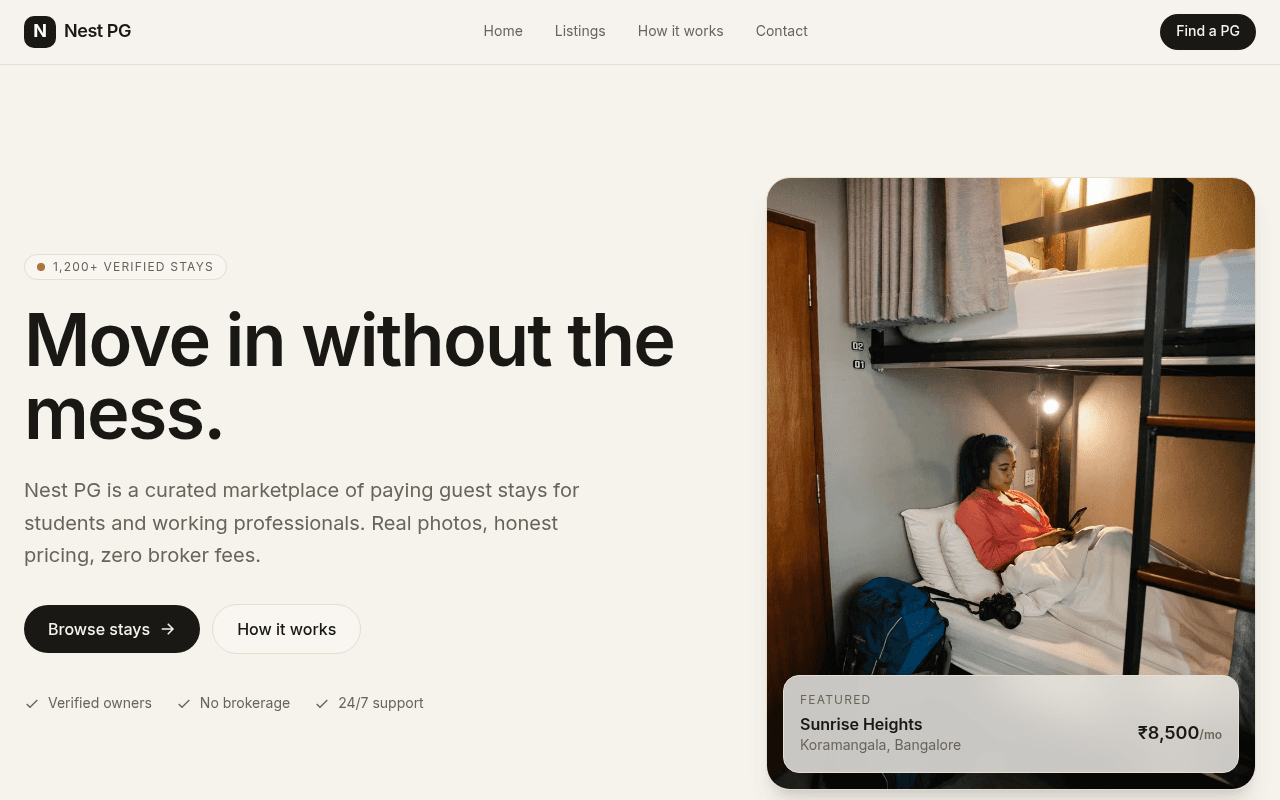 Nest PG