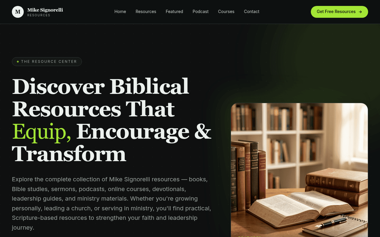 Mike Signorelli Resources Create